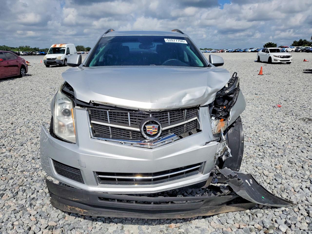 2012 Cadillac Srx Silver vin: 3GYFNGE37CS629656