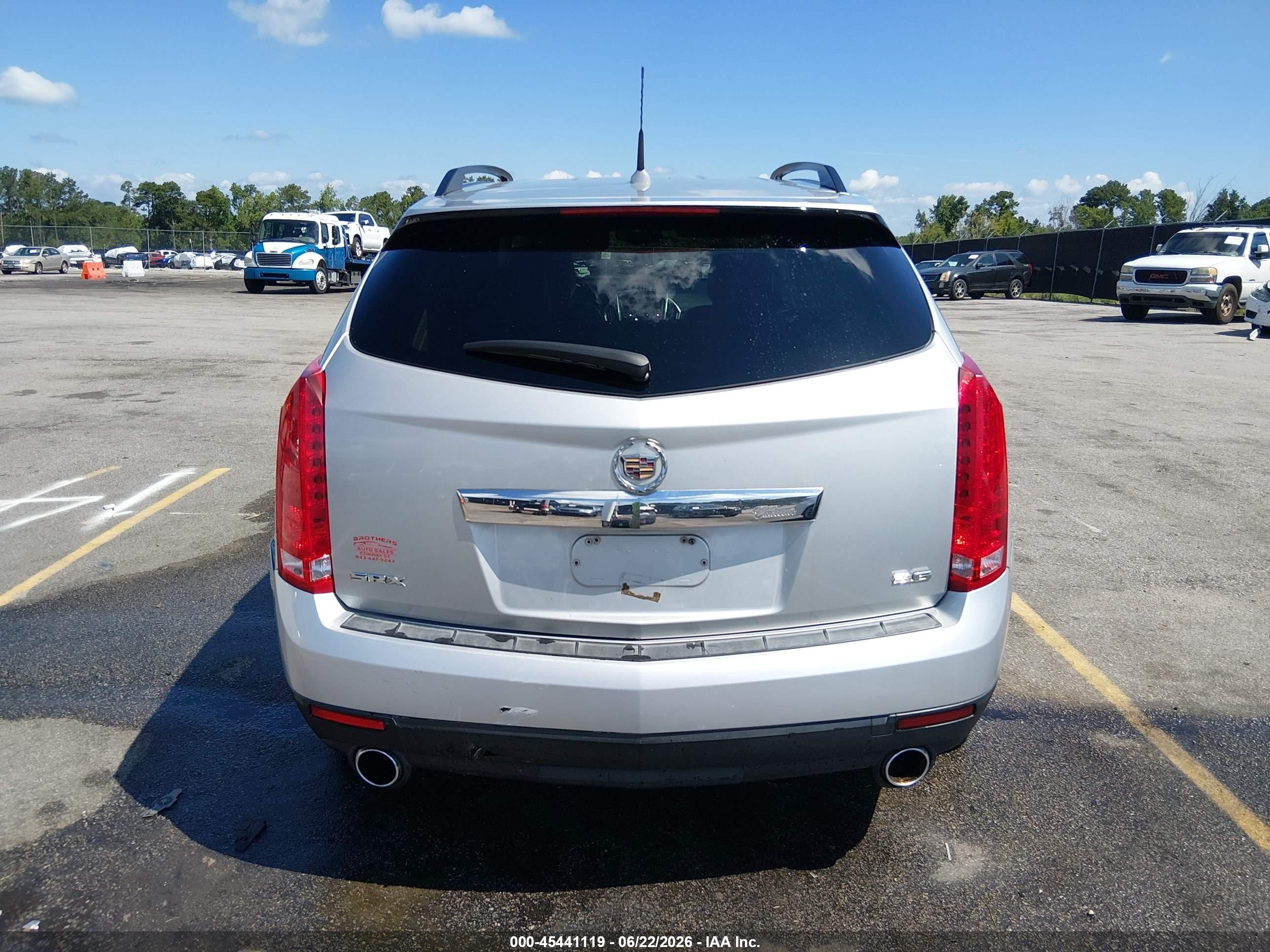 2012 Cadillac Srx Standard Silver vin: 3GYFNGE37CS642312
