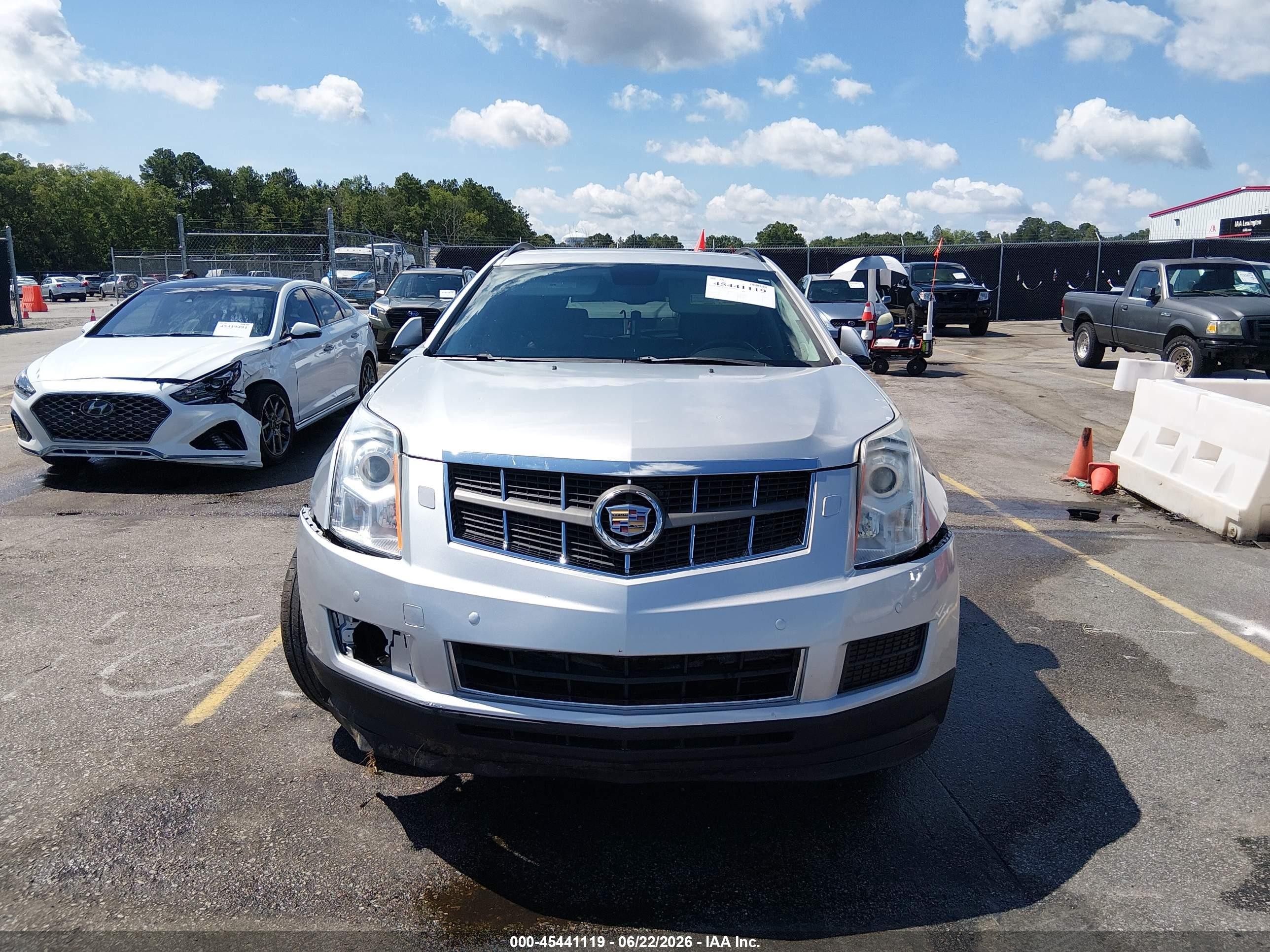 2012 Cadillac Srx Standard Silver vin: 3GYFNGE37CS642312