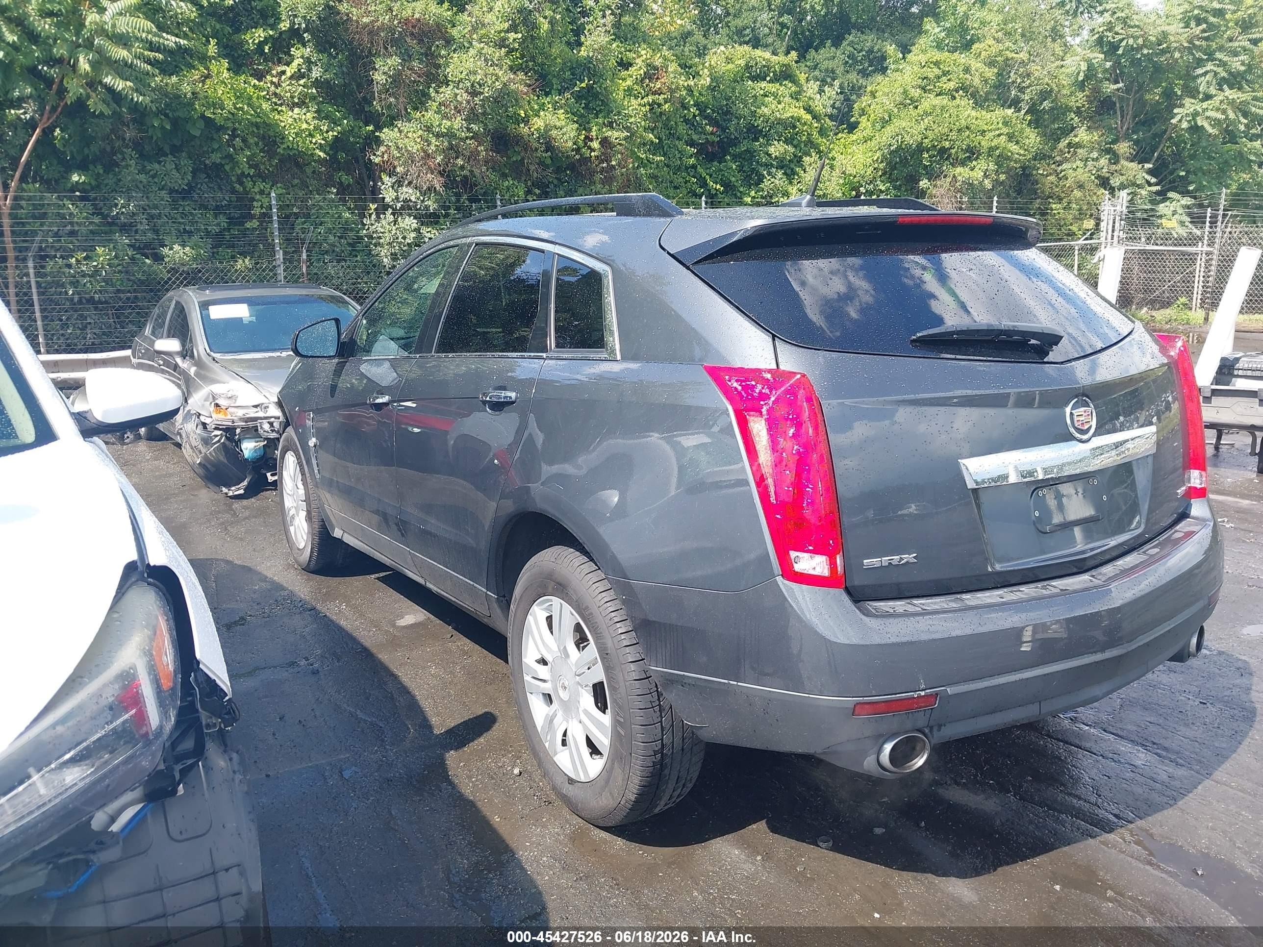 2012 Cadillac Srx Standard Gray vin: 3GYFNGE37CS642794