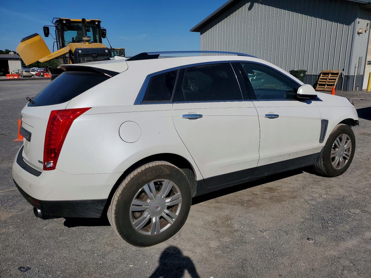 2013 Cadillac Srx Luxury Collection White vin: 3GYFNGE37DS529655