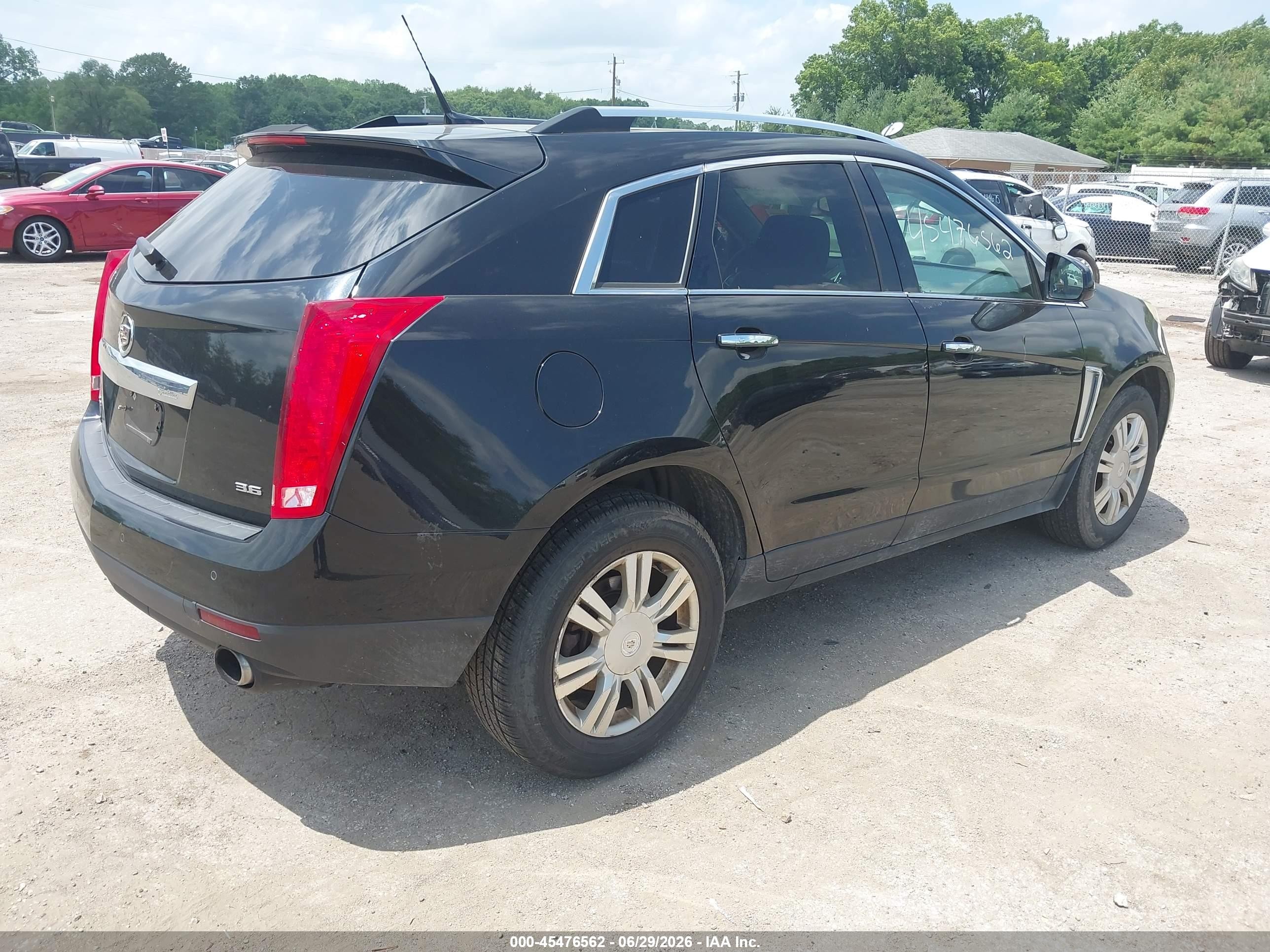 2013 Cadillac Srx Luxury Collection Black vin: 3GYFNGE37DS538534