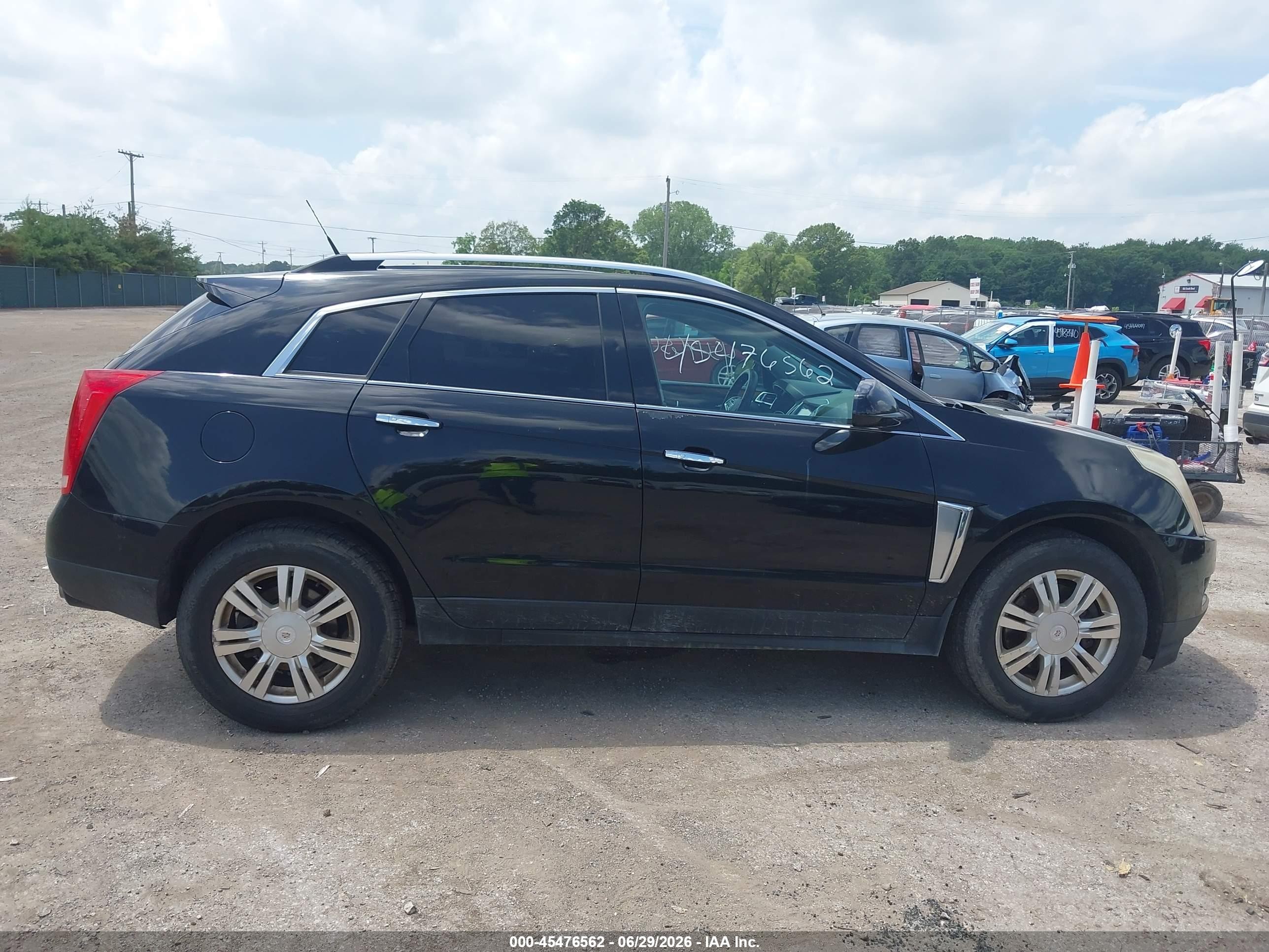 2013 Cadillac Srx Luxury Collection Black vin: 3GYFNGE37DS538534