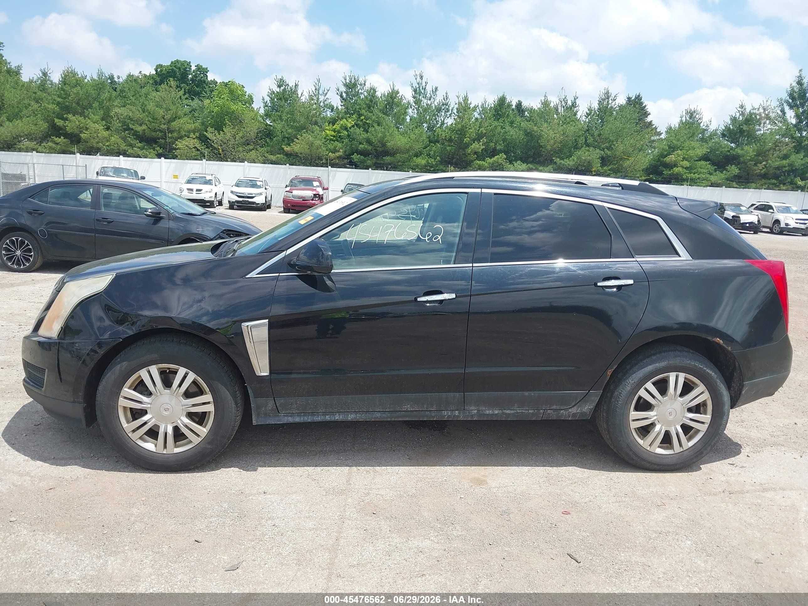 2013 Cadillac Srx Luxury Collection Black vin: 3GYFNGE37DS538534