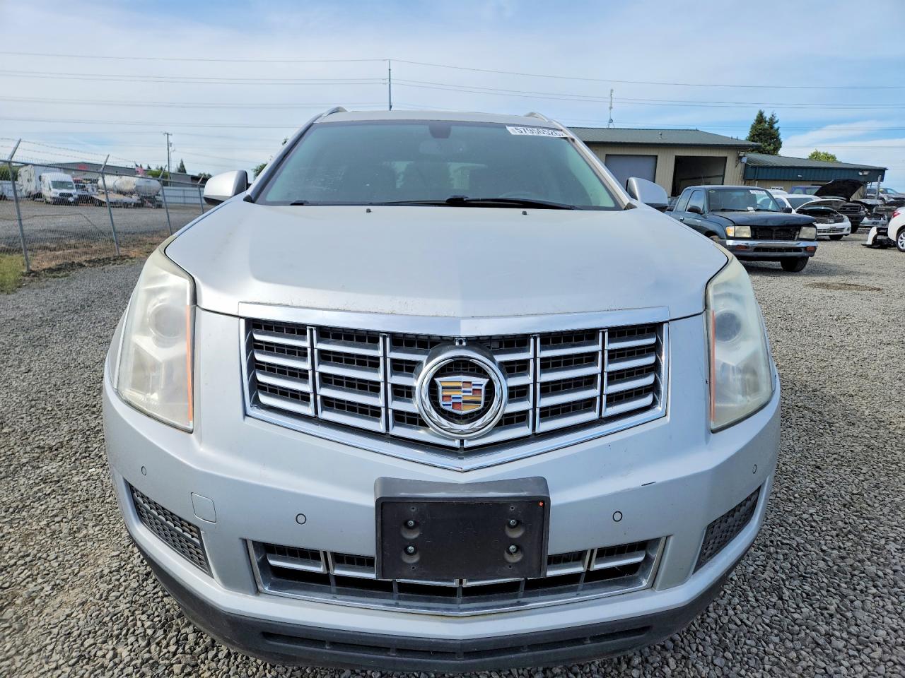 2013 Cadillac Srx Luxury Collection Серебряный vin: 3GYFNGE37DS545709