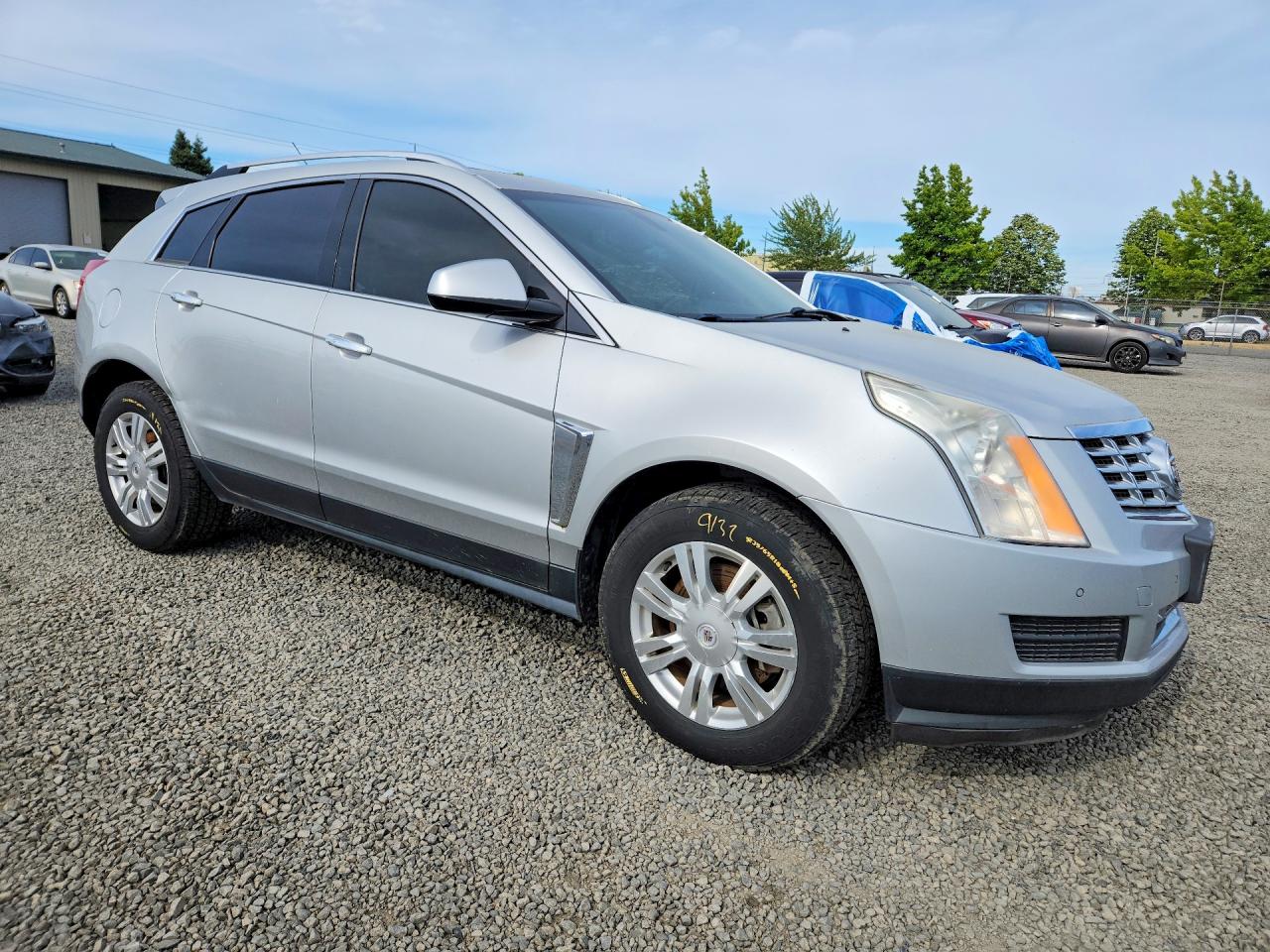 2013 Cadillac Srx Luxury Collection Серебряный vin: 3GYFNGE37DS545709