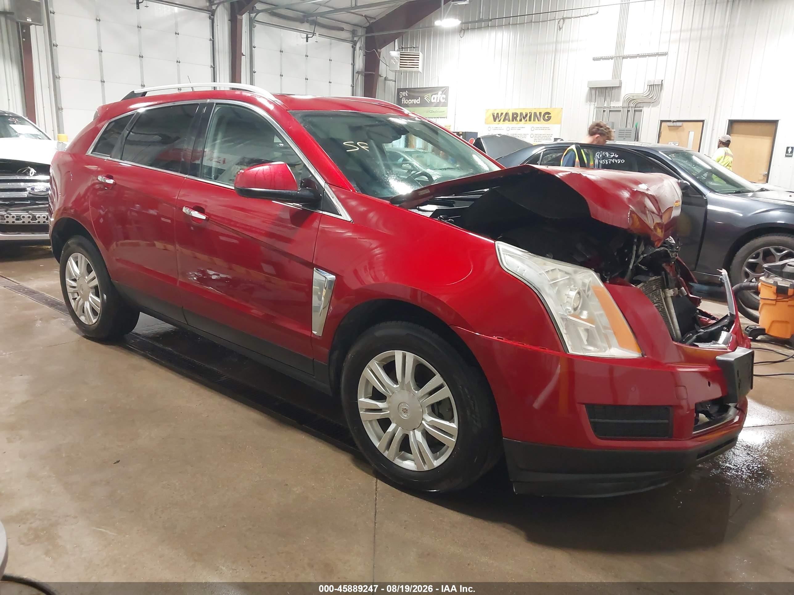 2013 Cadillac Srx Luxury Collection Red vin: 3GYFNGE37DS547105