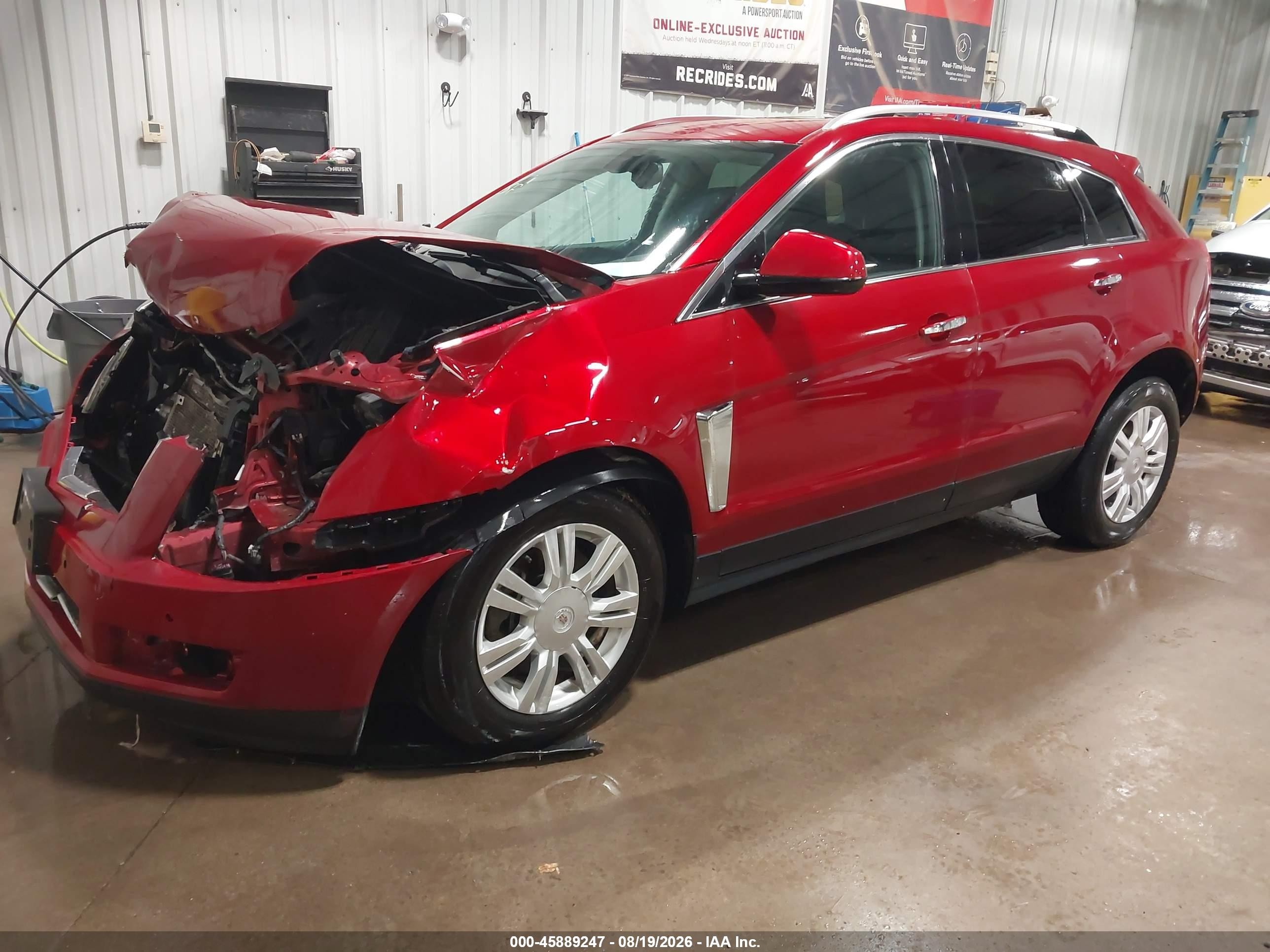 2013 Cadillac Srx Luxury Collection Red vin: 3GYFNGE37DS547105