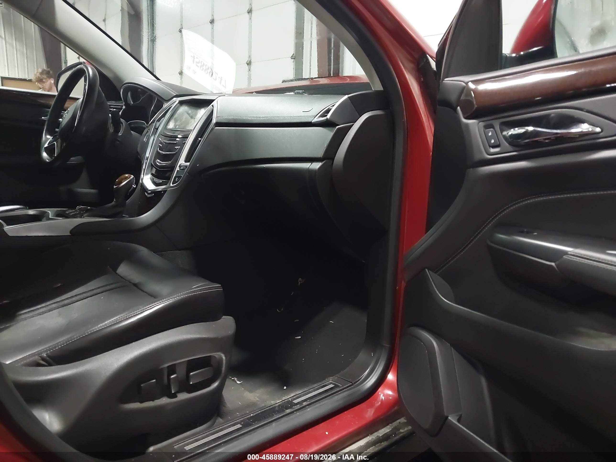 2013 Cadillac Srx Luxury Collection Red vin: 3GYFNGE37DS547105