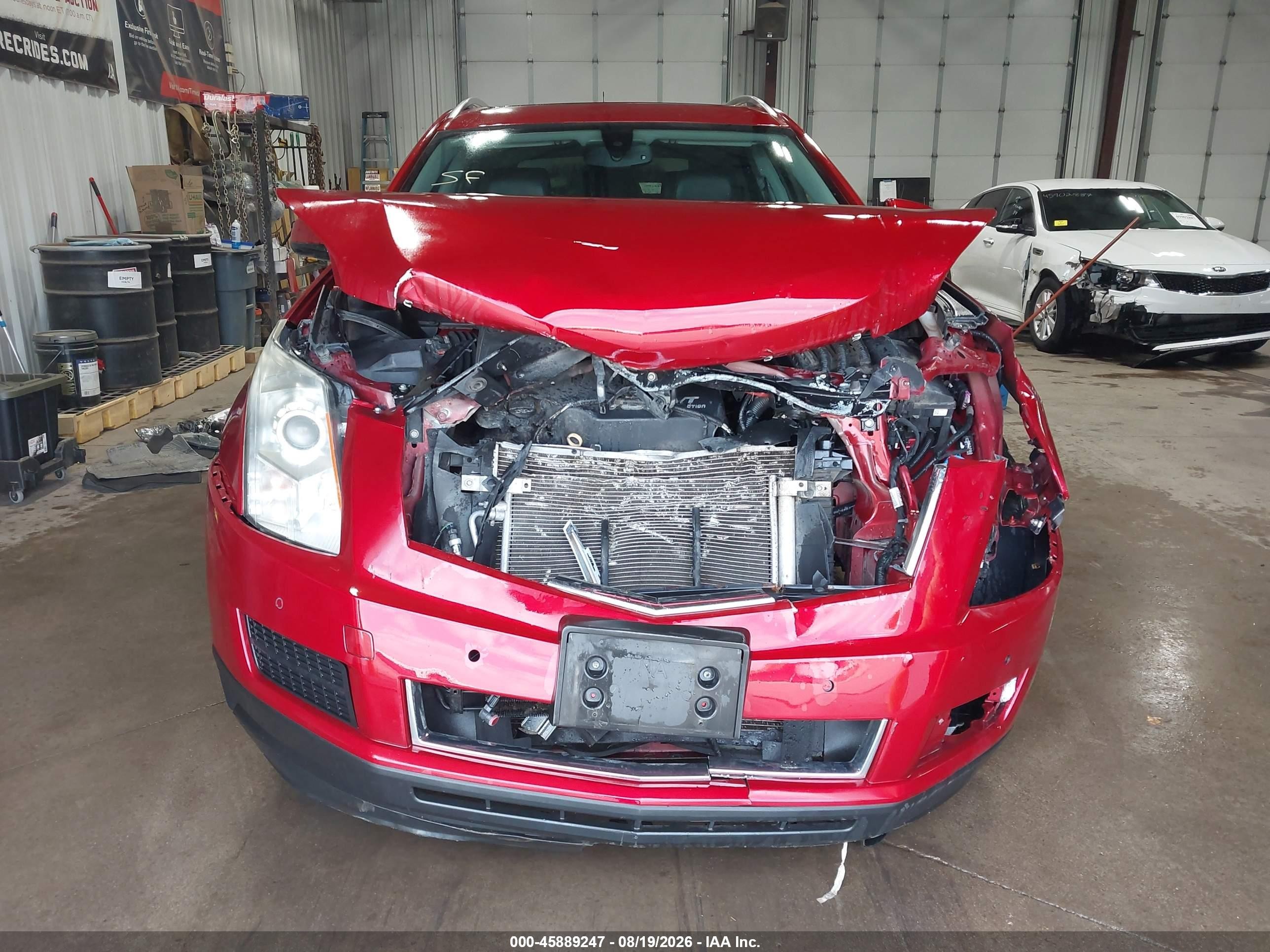 2013 Cadillac Srx Luxury Collection Red vin: 3GYFNGE37DS547105