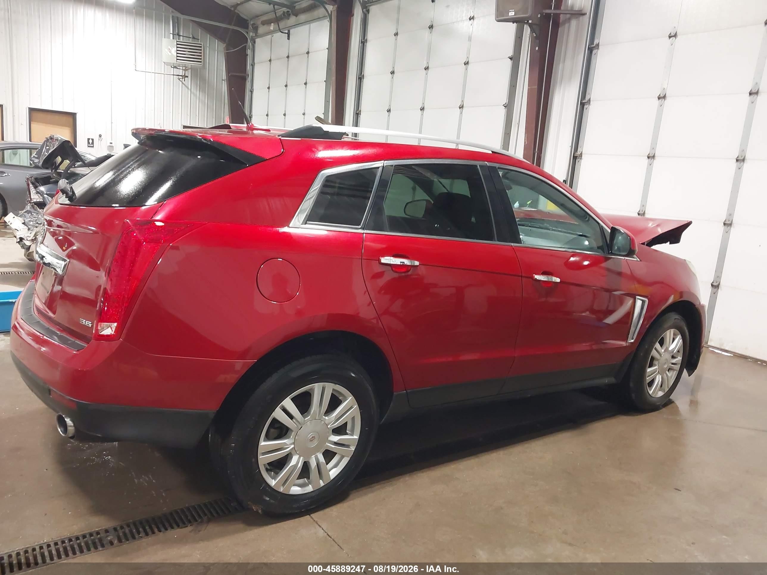 2013 Cadillac Srx Luxury Collection Red vin: 3GYFNGE37DS547105