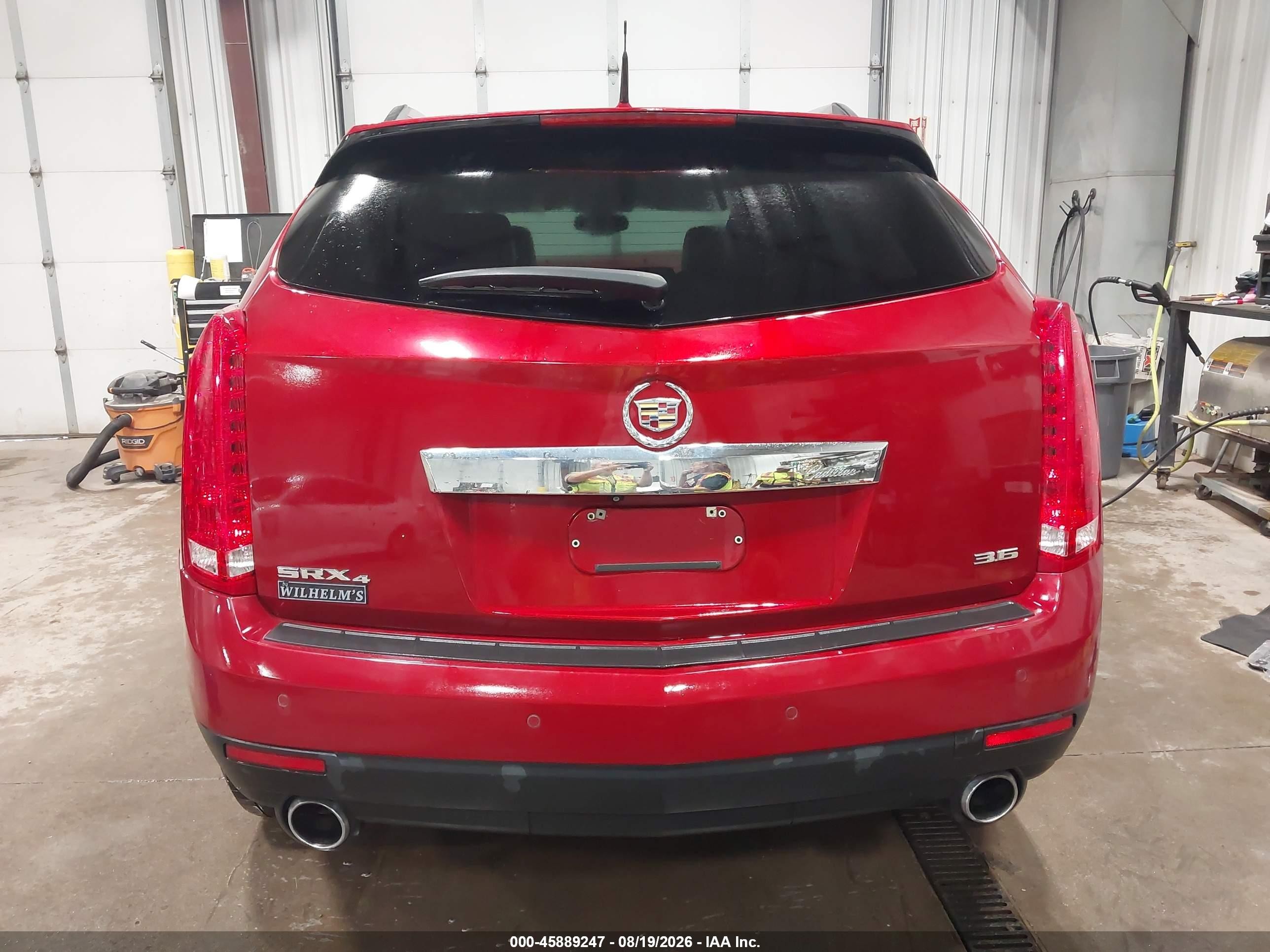 2013 Cadillac Srx Luxury Collection Red vin: 3GYFNGE37DS547105