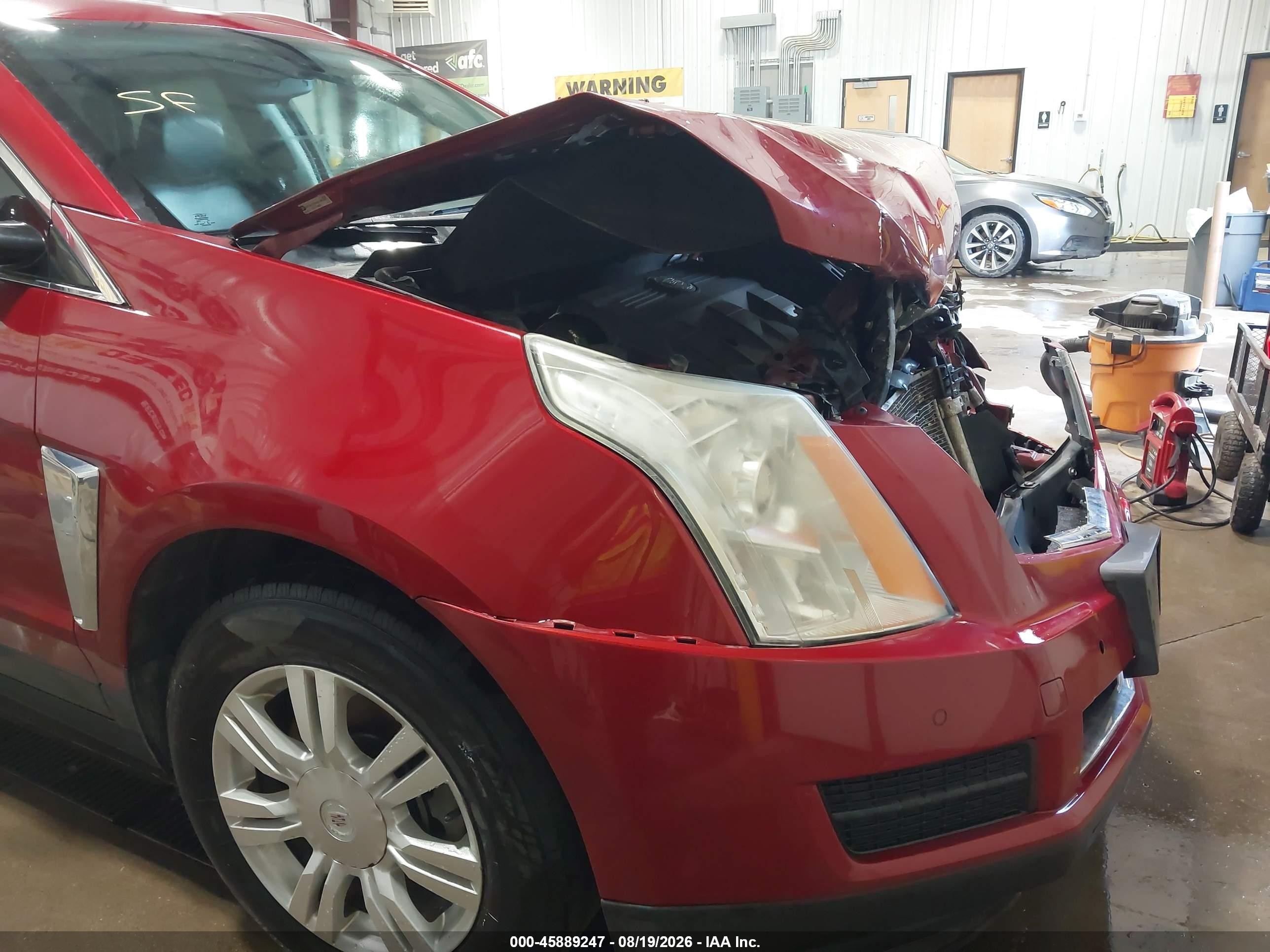 2013 Cadillac Srx Luxury Collection Red vin: 3GYFNGE37DS547105