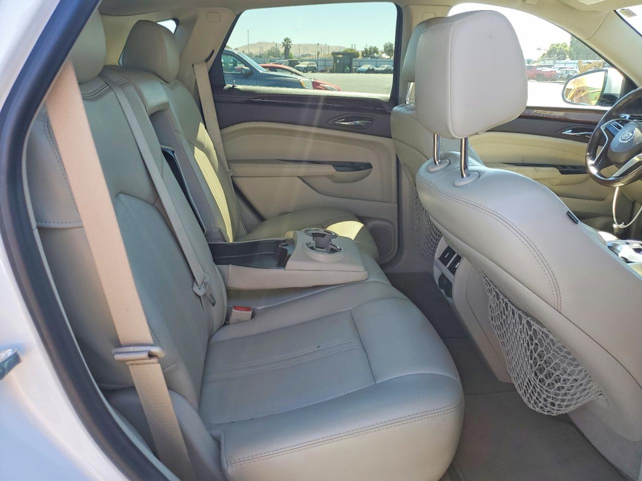 2014 Cadillac Srx Premium Collection White vin: 3GYFNGE37ES677435