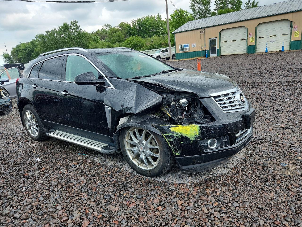 2015 Cadillac Srx Premium Collection Black vin: 3GYFNGE37FS543154