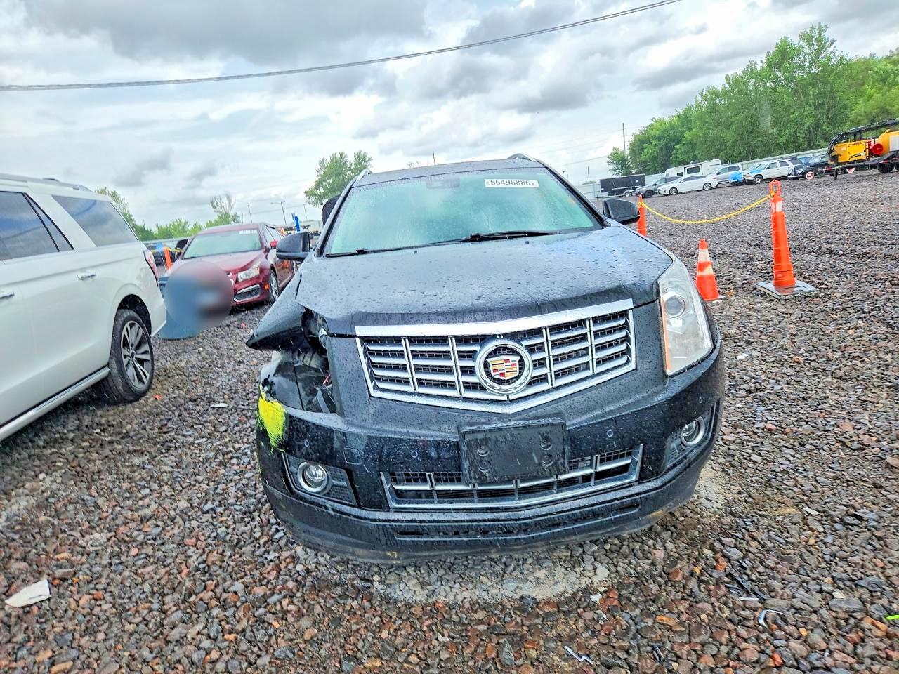 2015 Cadillac Srx Premium Collection Black vin: 3GYFNGE37FS543154