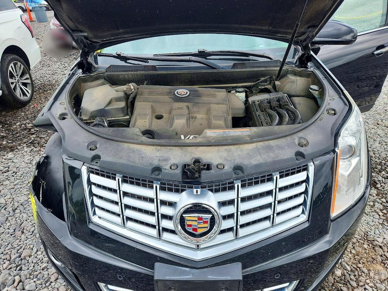 2015 Cadillac Srx Premium Collection Black vin: 3GYFNGE37FS543154