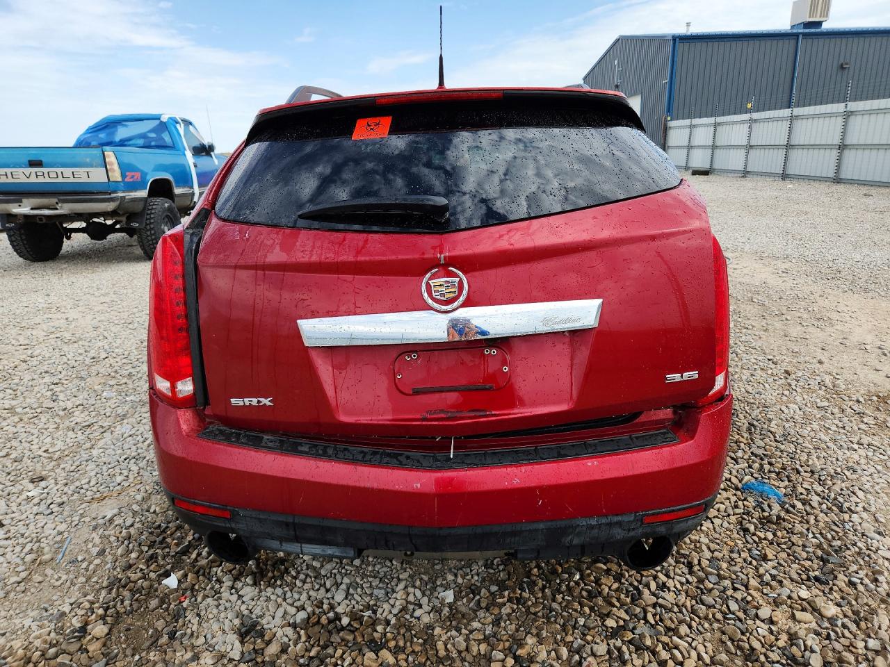 2012 Cadillac Srx Red vin: 3GYFNGE38CS528013