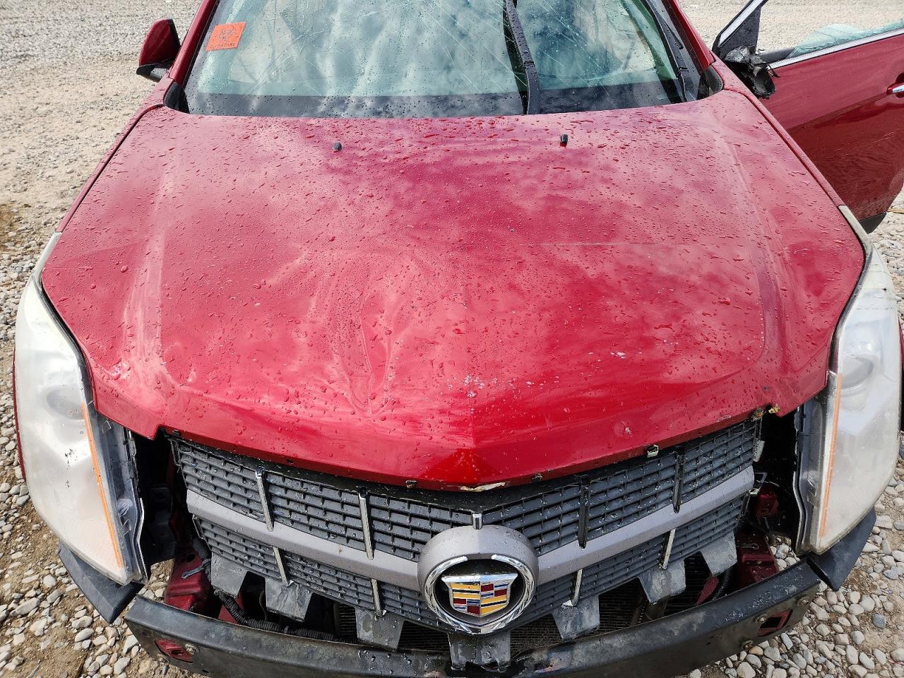 2012 Cadillac Srx Red vin: 3GYFNGE38CS528013