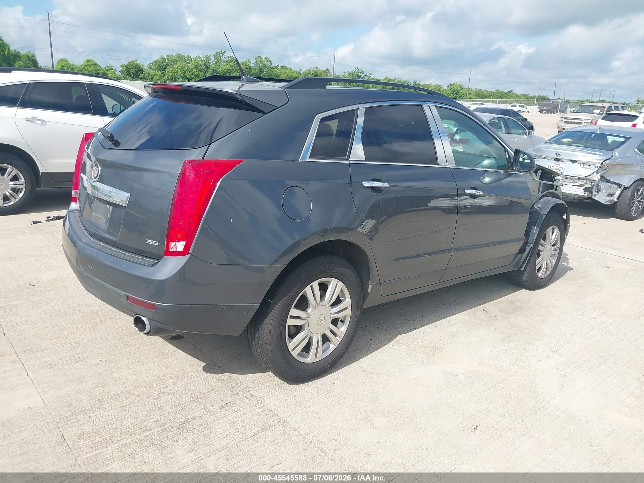 2012 Cadillac Srx Standard Gray vin: 3GYFNGE38CS530182