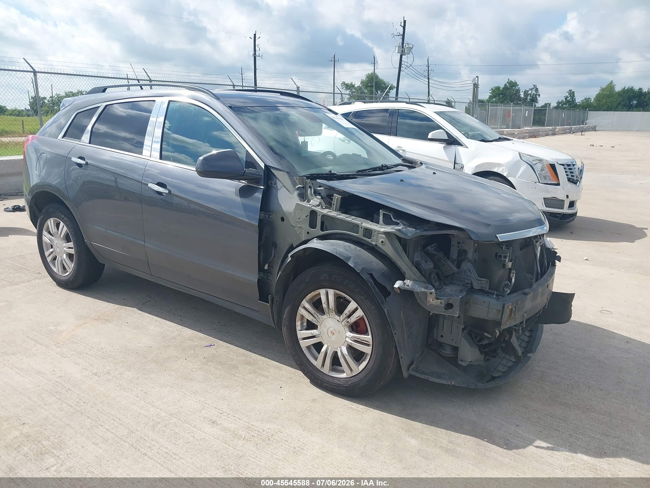 2012 Cadillac Srx Standard Gray vin: 3GYFNGE38CS530182