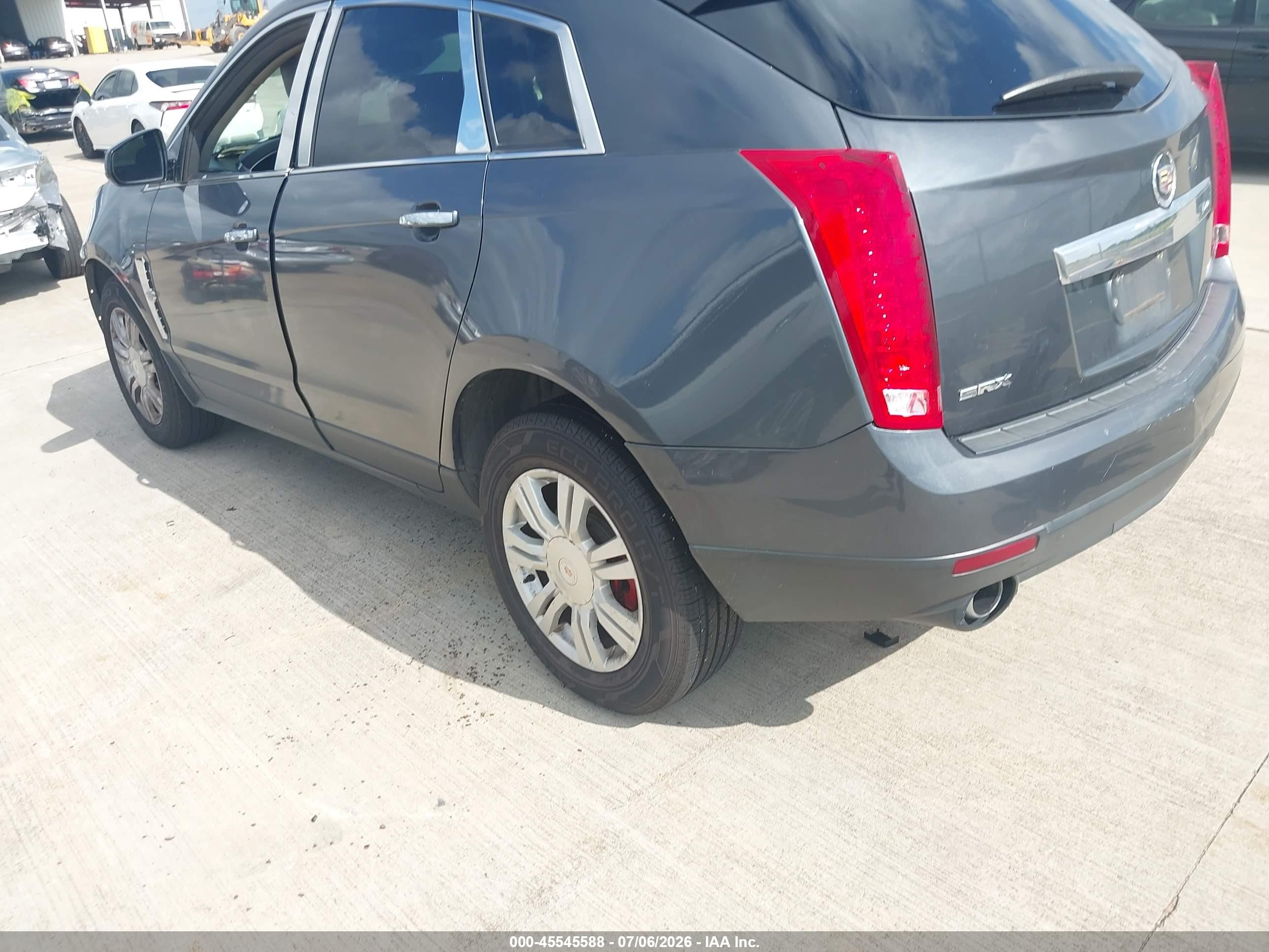 2012 Cadillac Srx Standard Gray vin: 3GYFNGE38CS530182