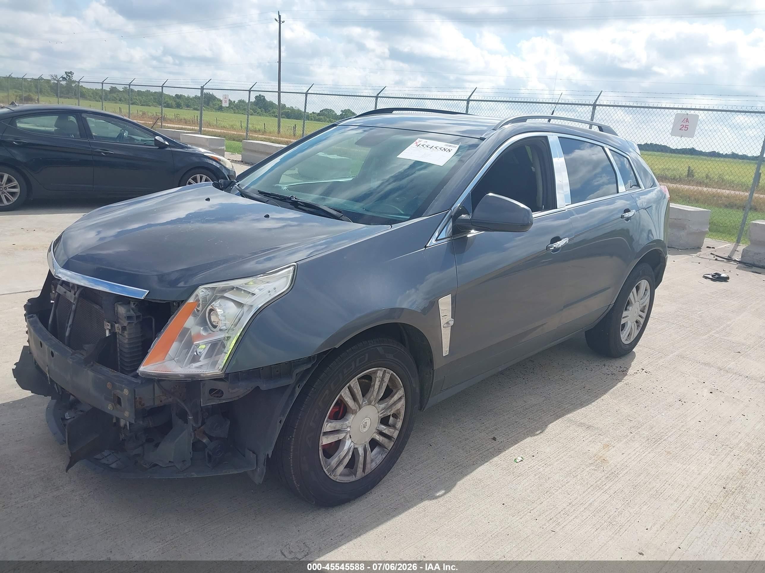 2012 Cadillac Srx Standard Gray vin: 3GYFNGE38CS530182