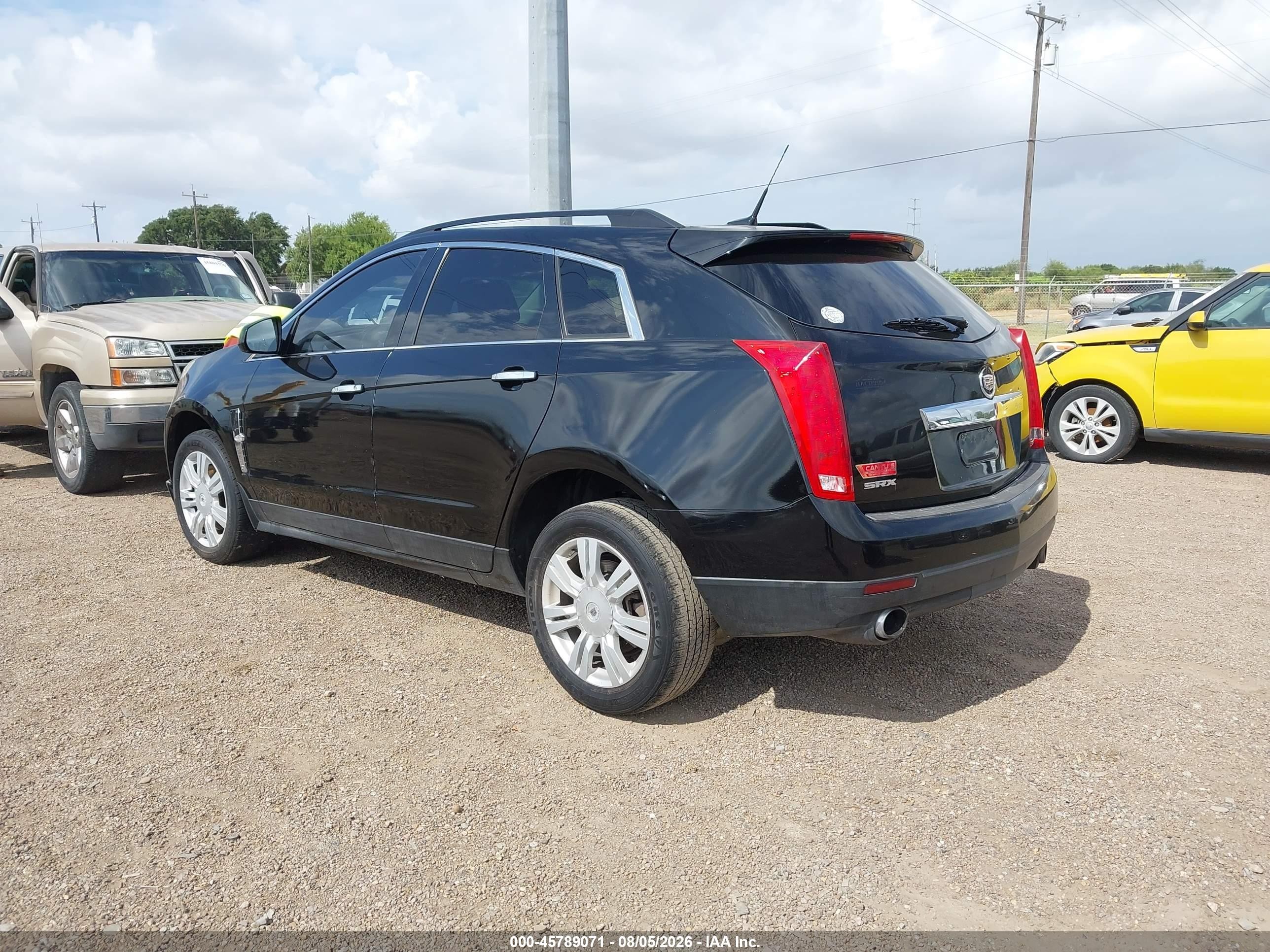 2012 Cadillac Srx Standard Black vin: 3GYFNGE38CS634798