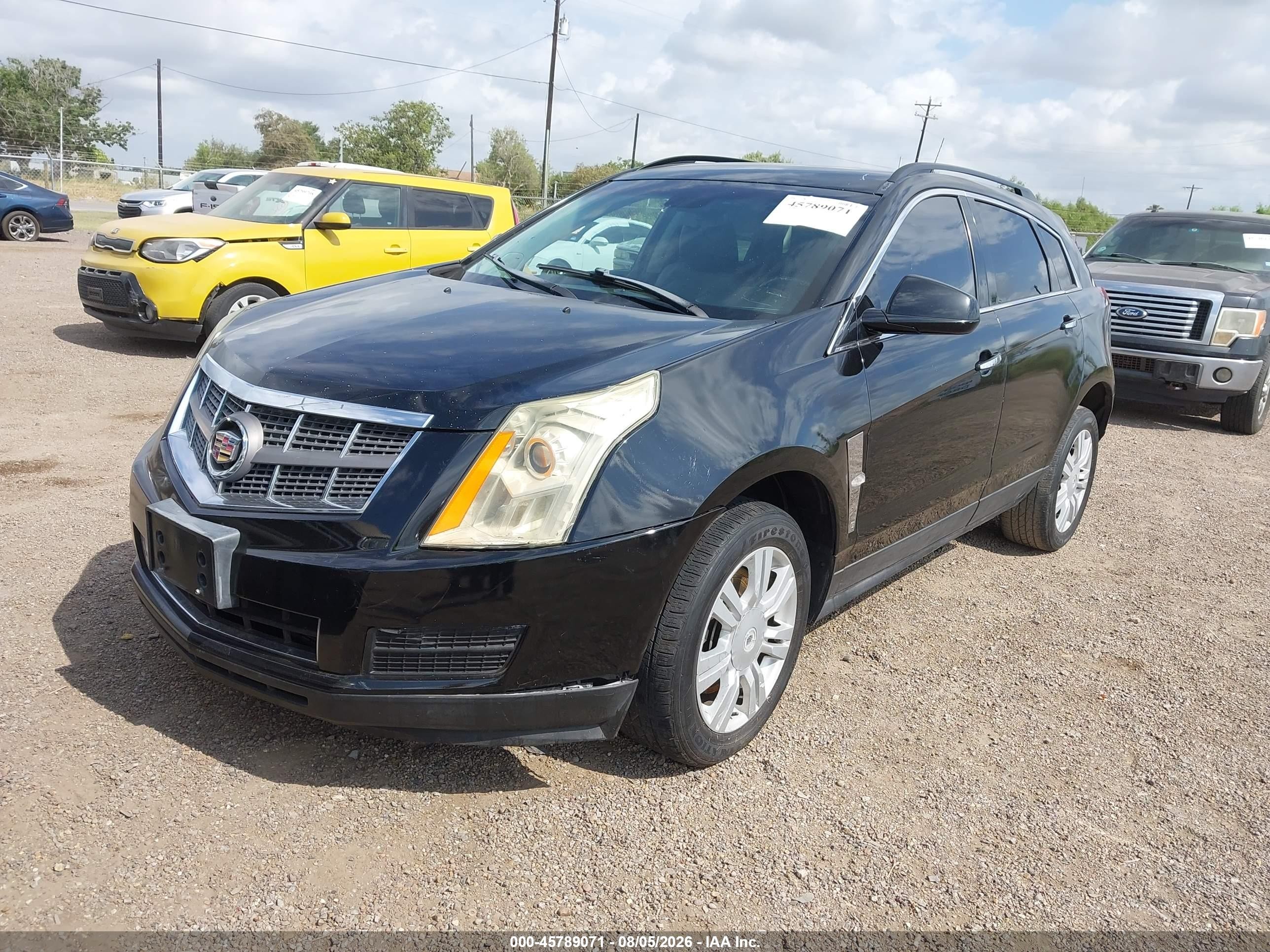 2012 Cadillac Srx Standard Black vin: 3GYFNGE38CS634798