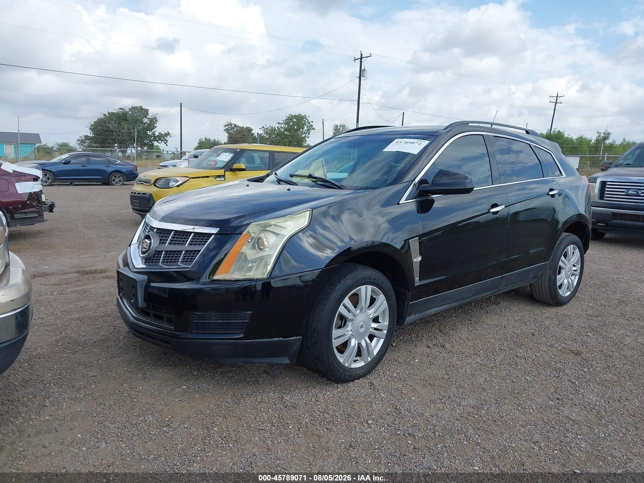 2012 Cadillac Srx Standard Black vin: 3GYFNGE38CS634798