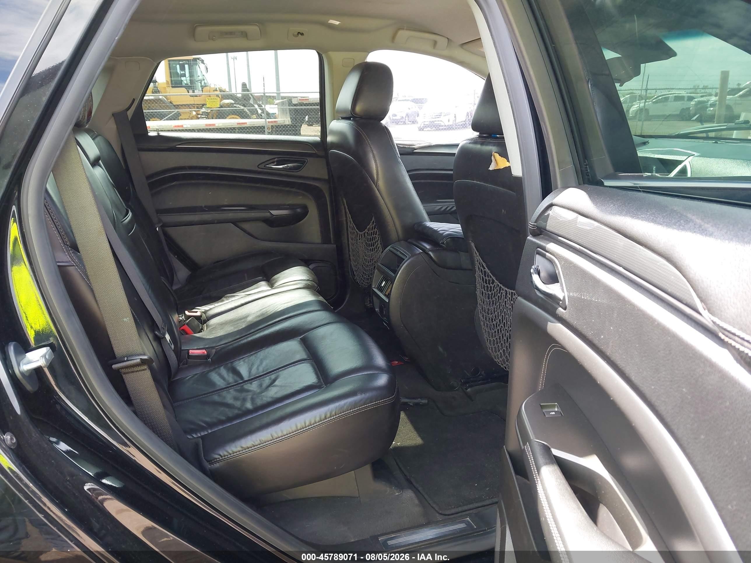 2012 Cadillac Srx Standard Black vin: 3GYFNGE38CS634798