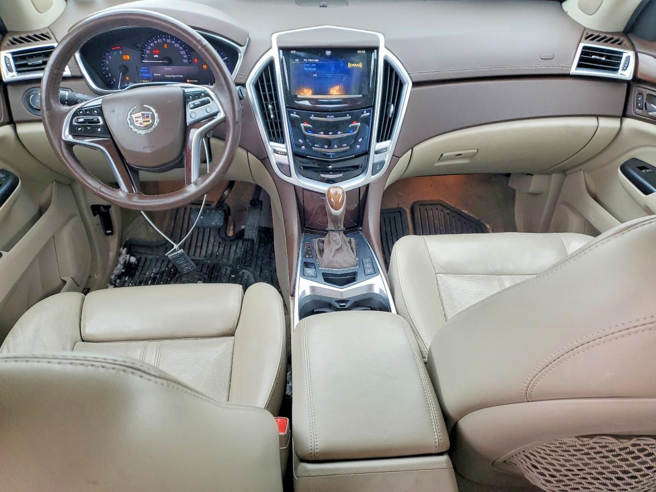2014 Cadillac Srx Premium Collection Brown vin: 3GYFNGE38ES565355