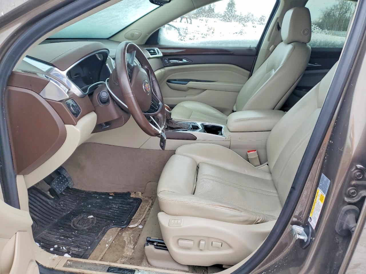 2014 Cadillac Srx Premium Collection Brown vin: 3GYFNGE38ES565355