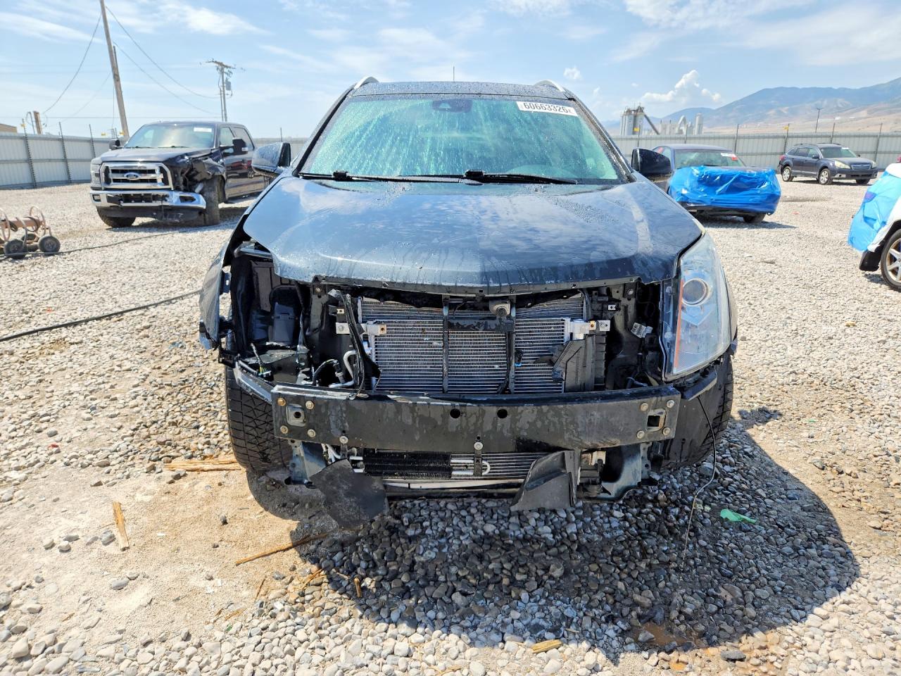 2014 Cadillac Srx Premium Collection Black vin: 3GYFNGE38ES627448