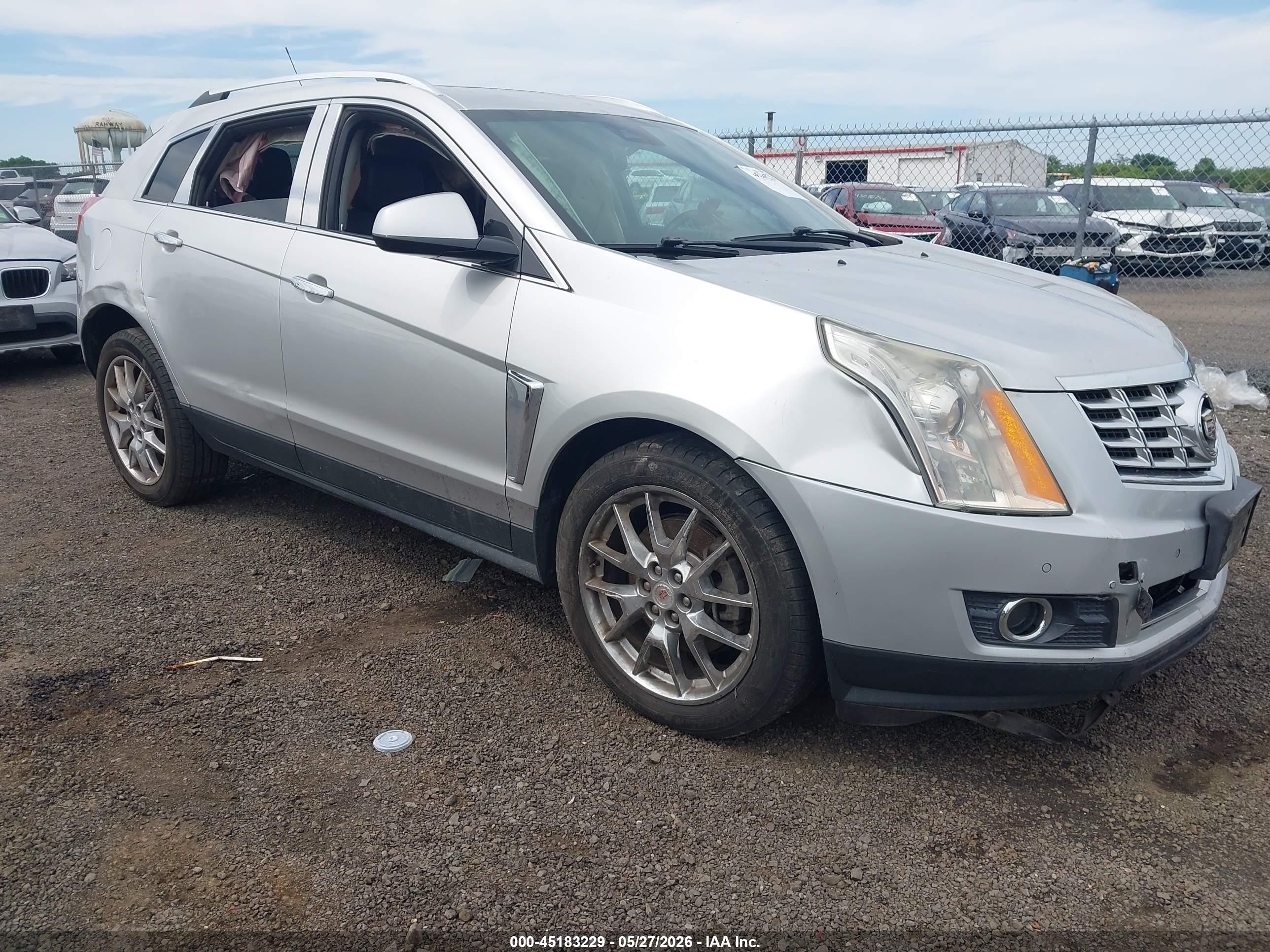 2015 Cadillac Srx Premium Collection Серебряный vin: 3GYFNGE38FS519798