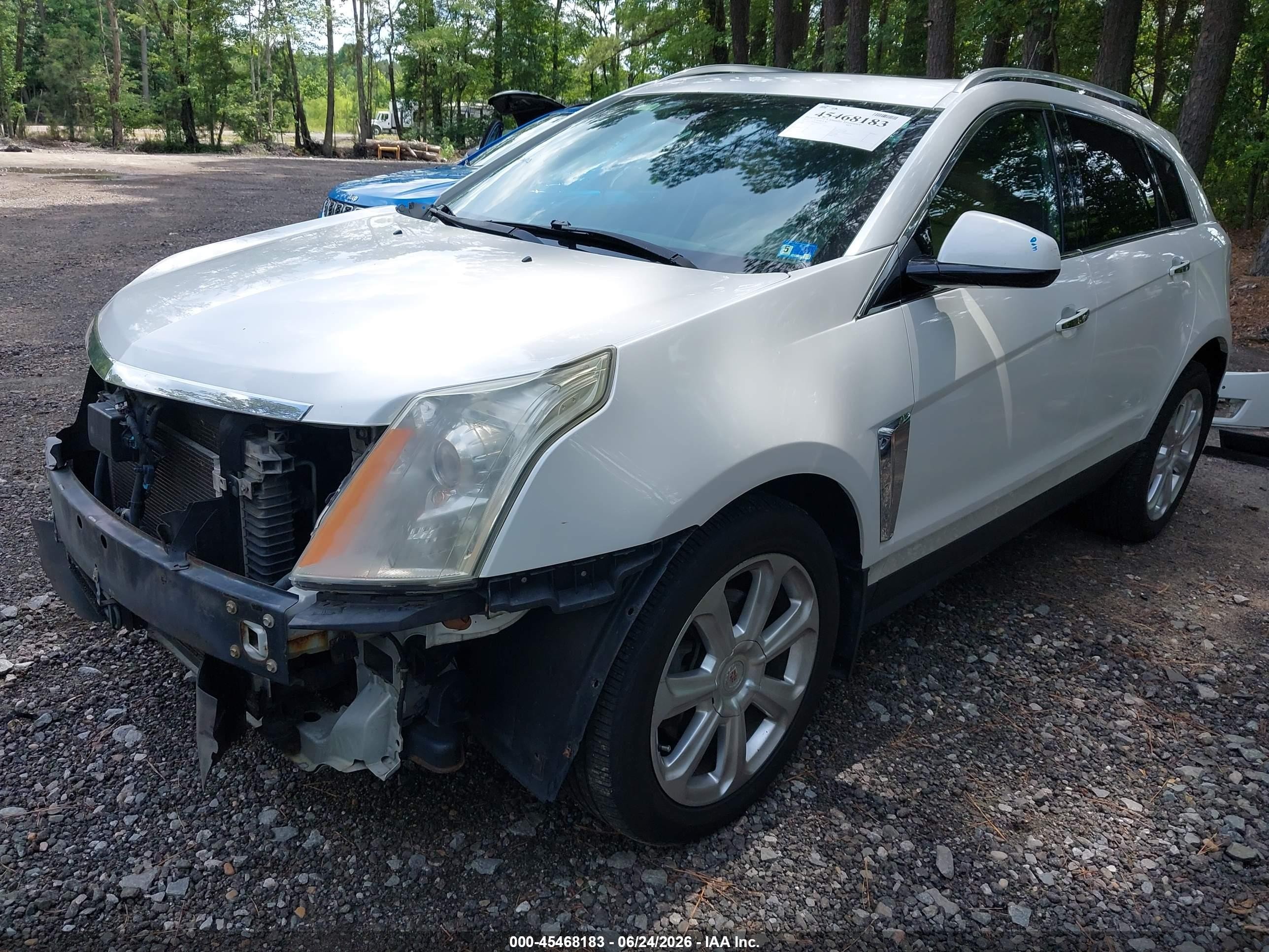 2015 Cadillac Srx Premium Collection White vin: 3GYFNGE38FS581959