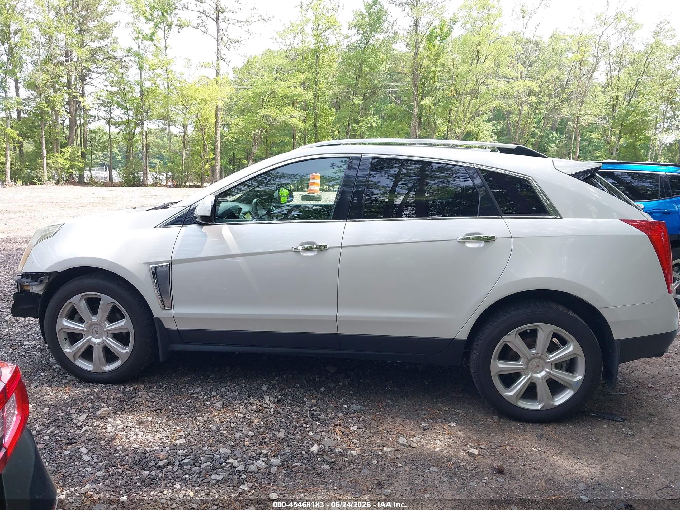 2015 Cadillac Srx Premium Collection White vin: 3GYFNGE38FS581959