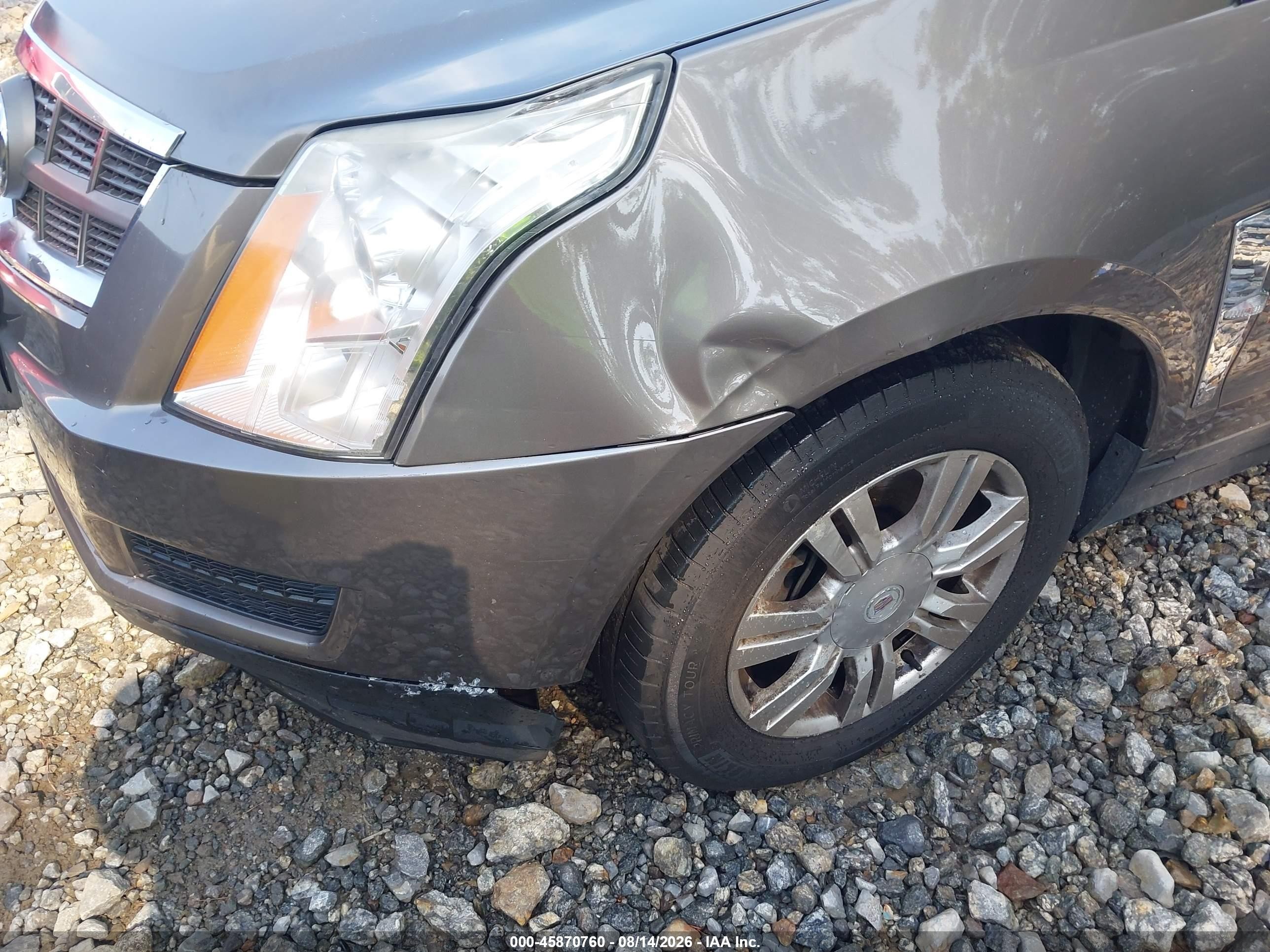 2012 Cadillac Srx Standard Бежевый vin: 3GYFNGE39CS623342