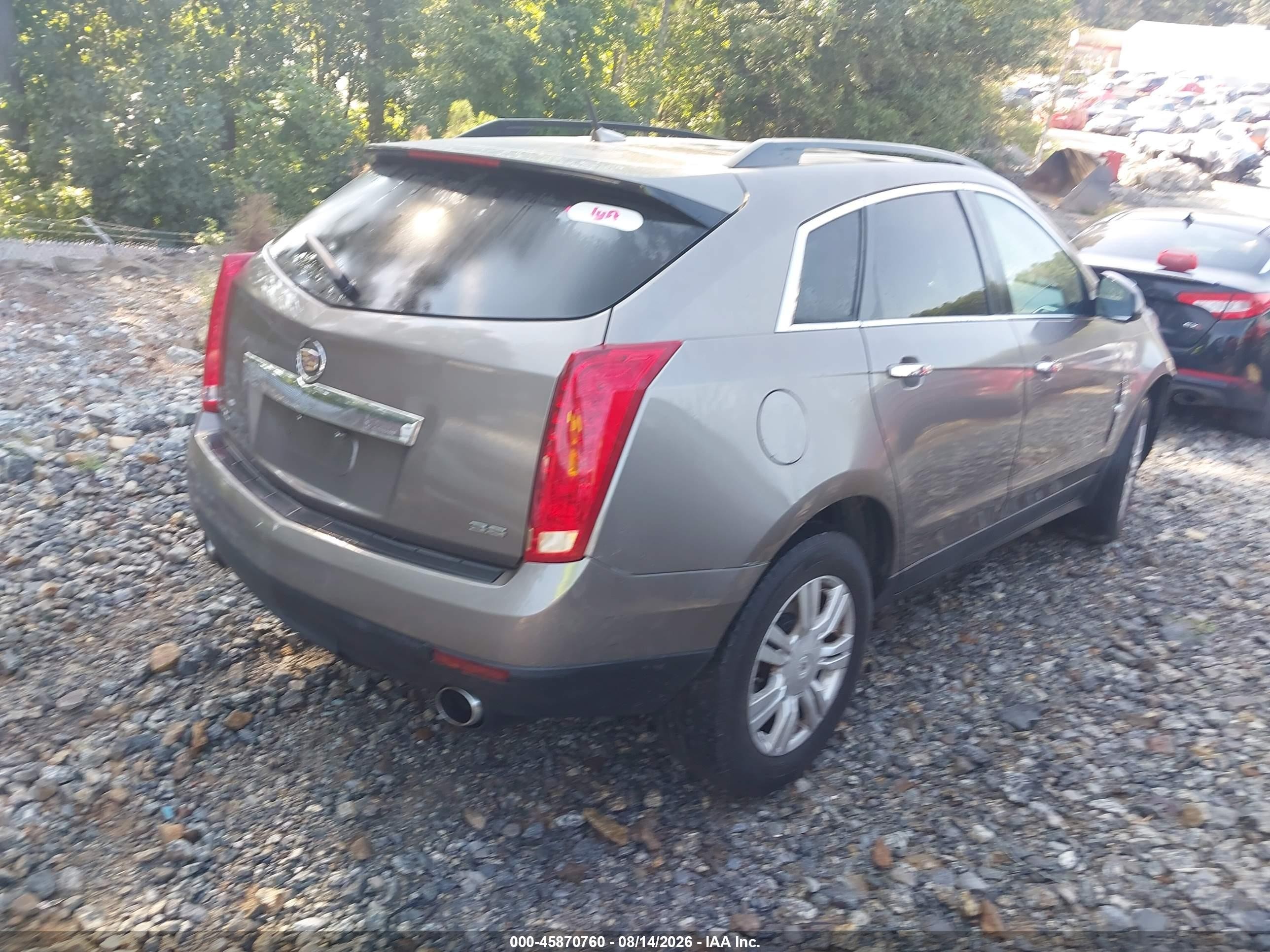 2012 Cadillac Srx Standard Бежевый vin: 3GYFNGE39CS623342