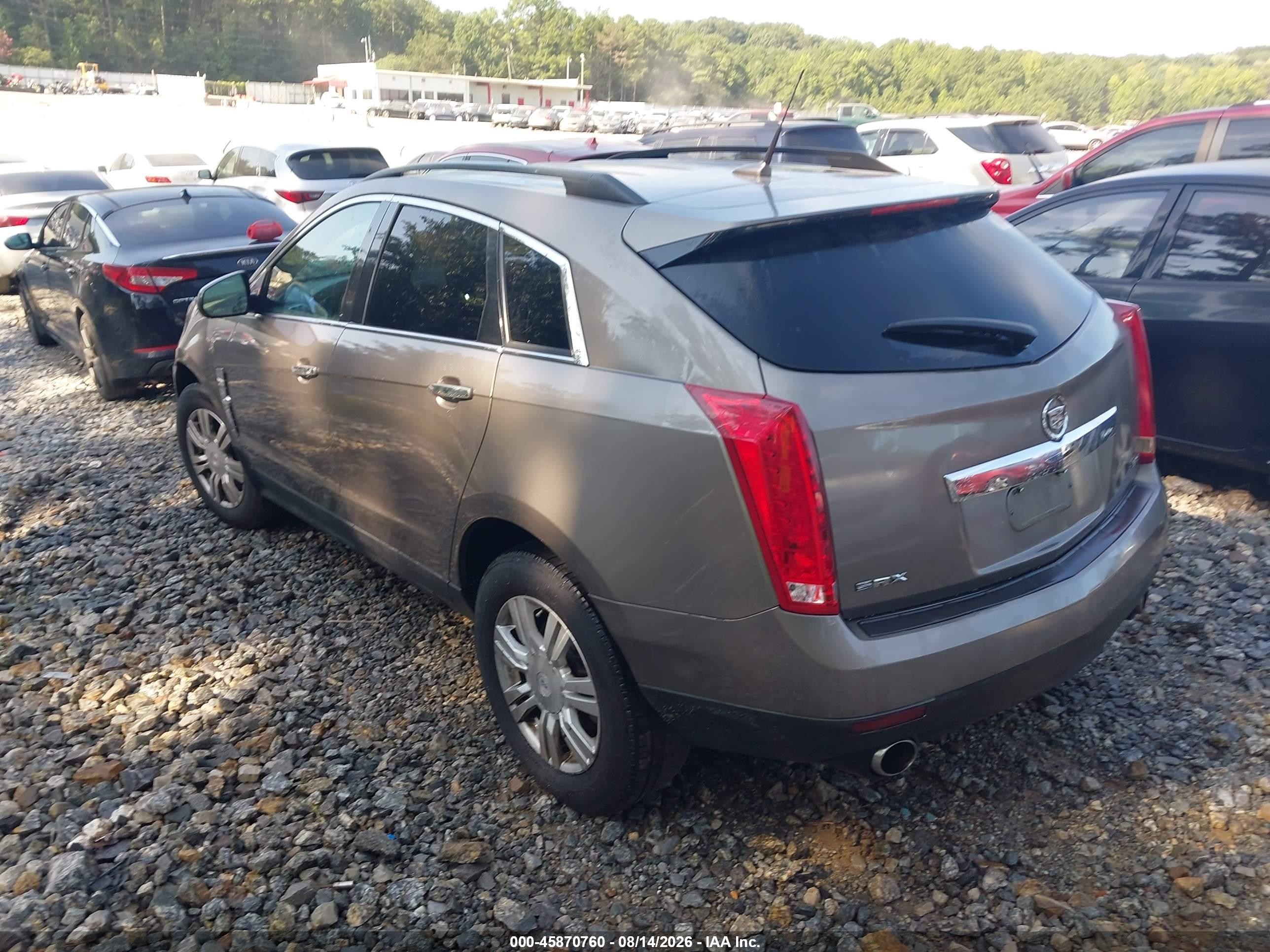 2012 Cadillac Srx Standard Бежевый vin: 3GYFNGE39CS623342