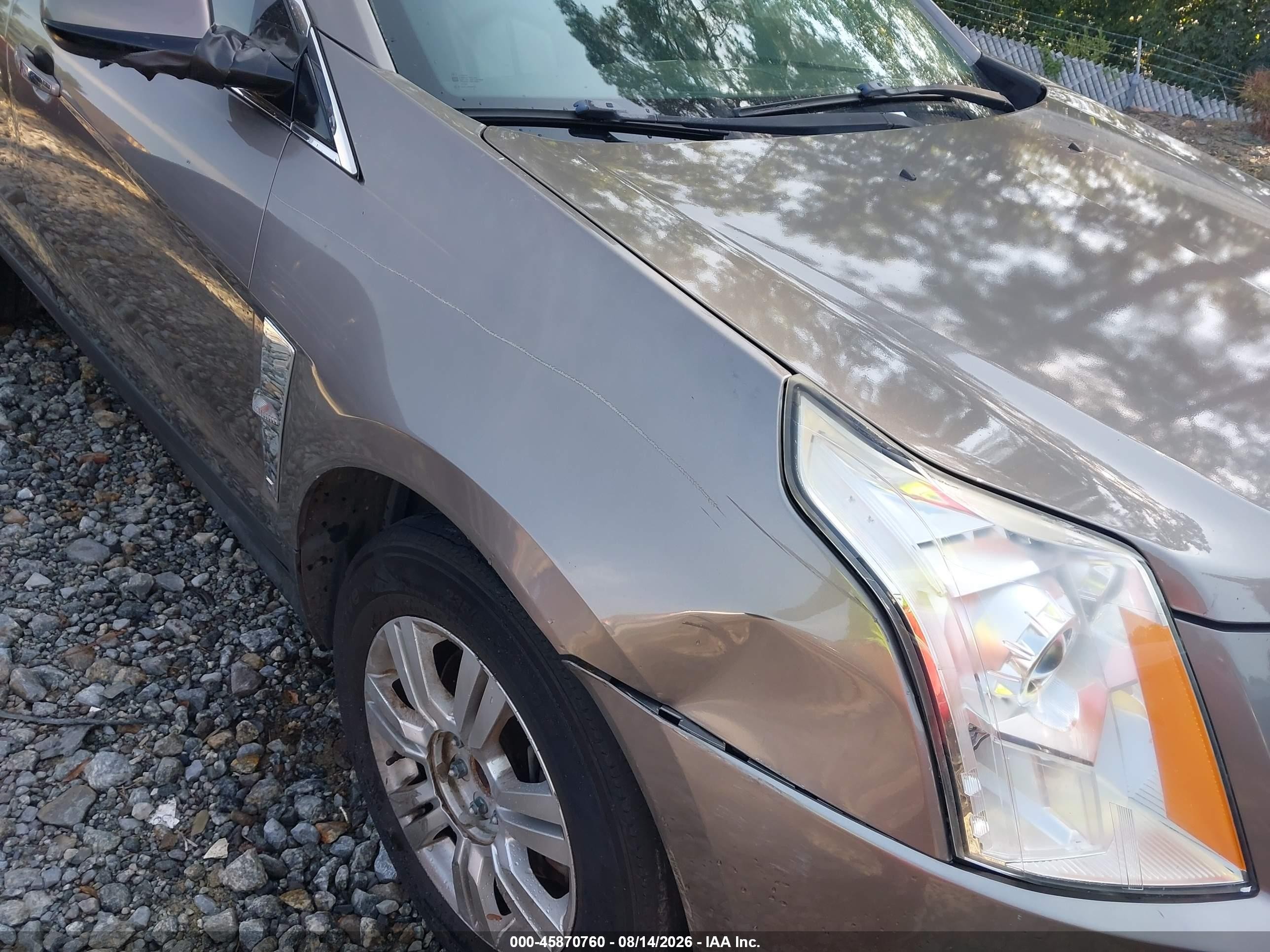 2012 Cadillac Srx Standard Бежевый vin: 3GYFNGE39CS623342