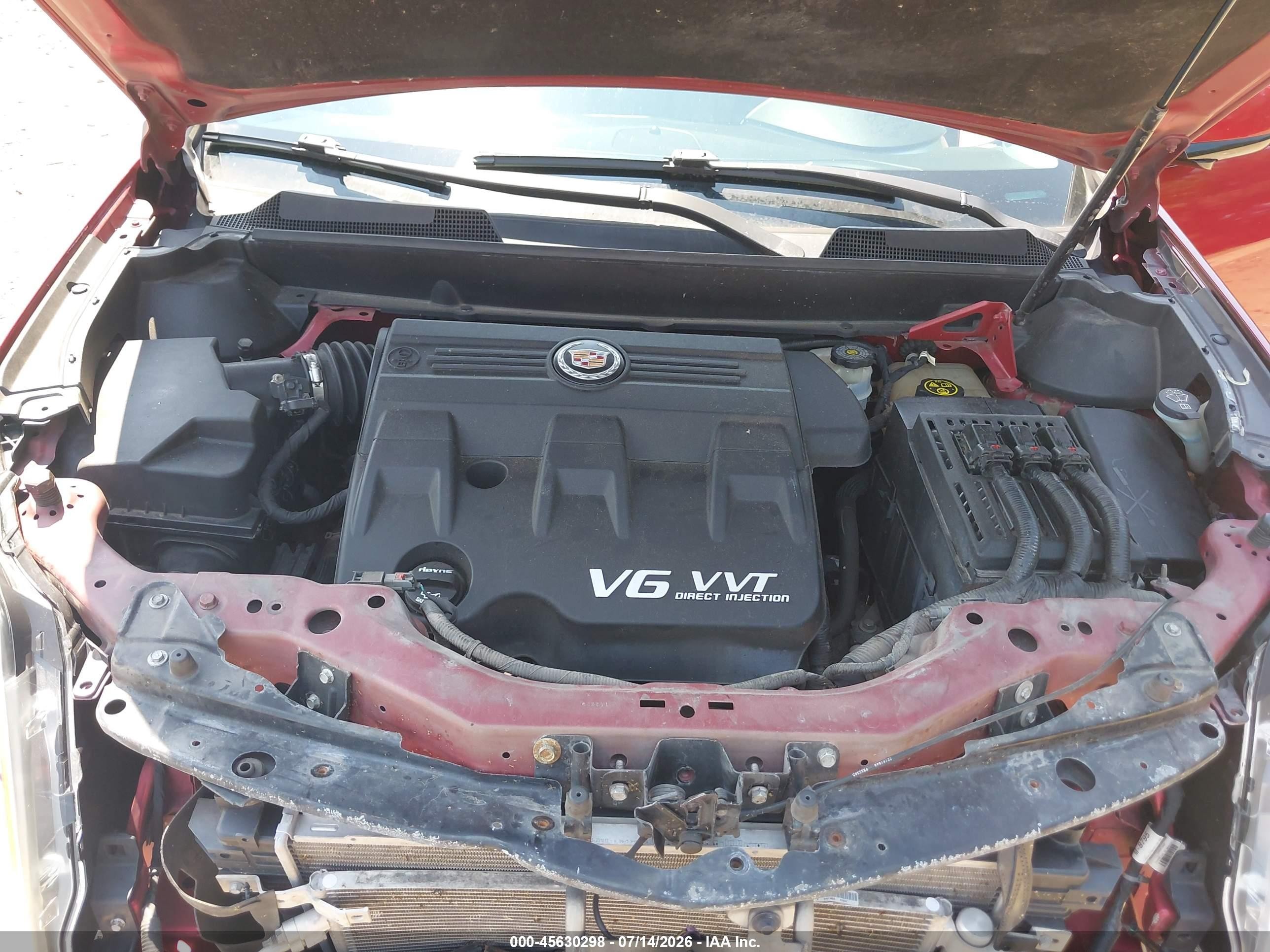 2012 Cadillac Srx Standard Красный vin: 3GYFNGE39CS655420