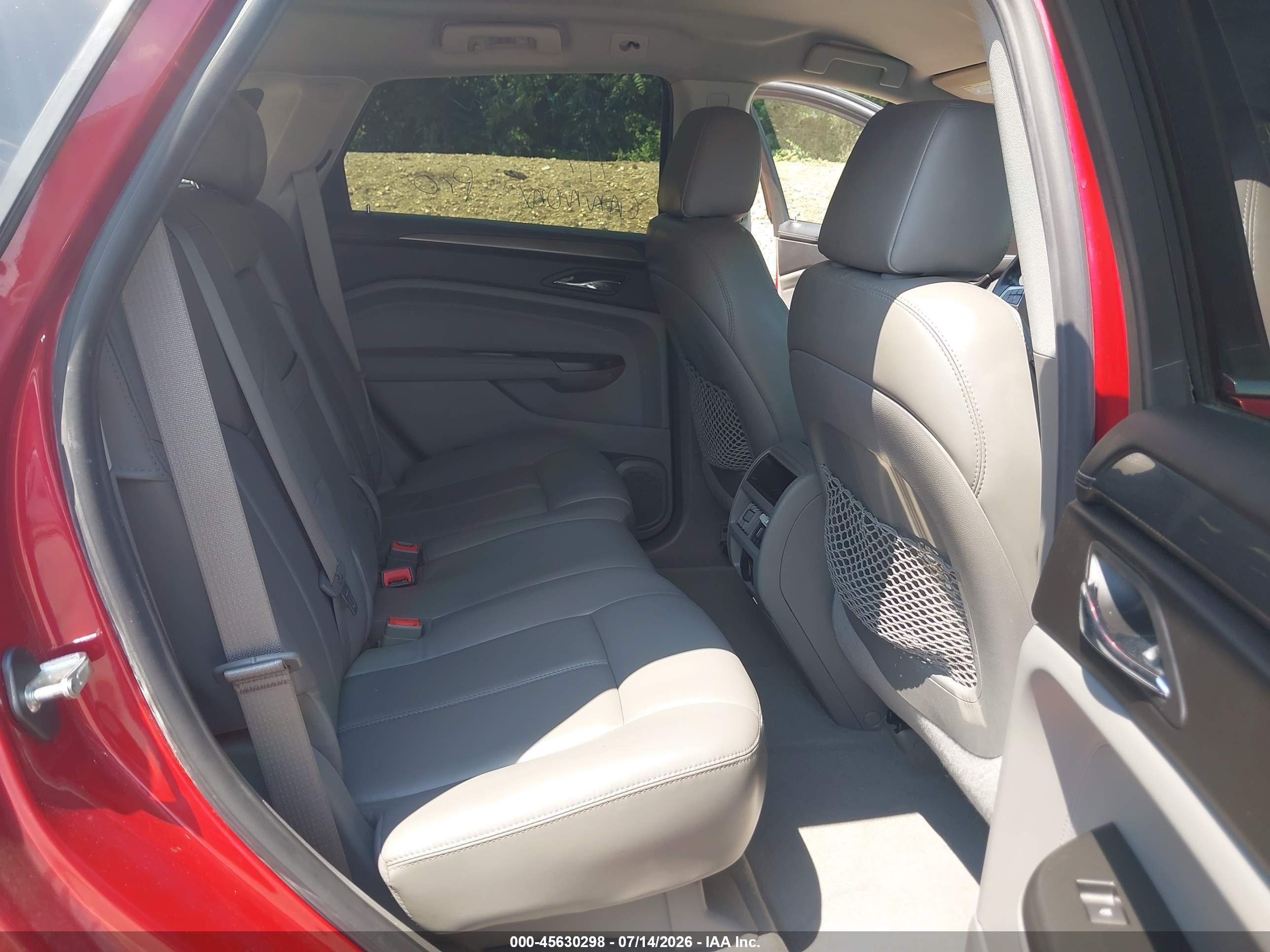 2012 Cadillac Srx Standard Красный vin: 3GYFNGE39CS655420