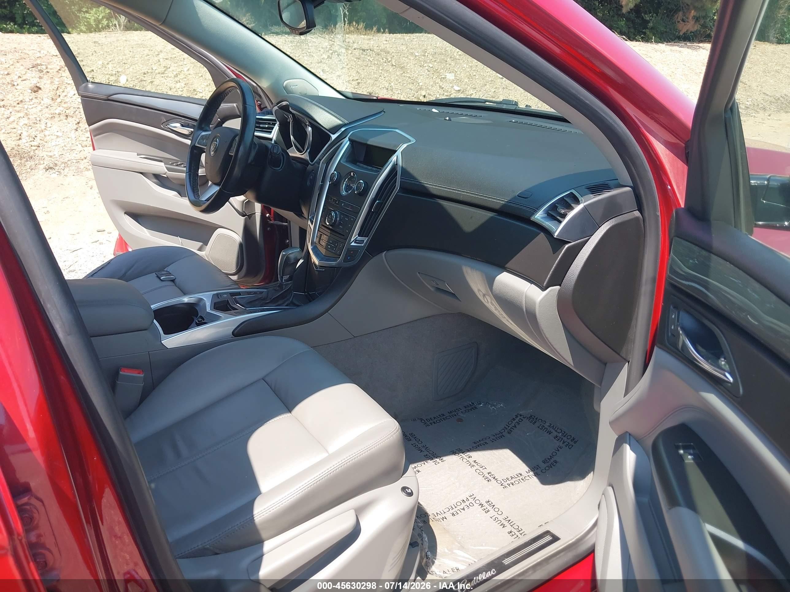2012 Cadillac Srx Standard Красный vin: 3GYFNGE39CS655420