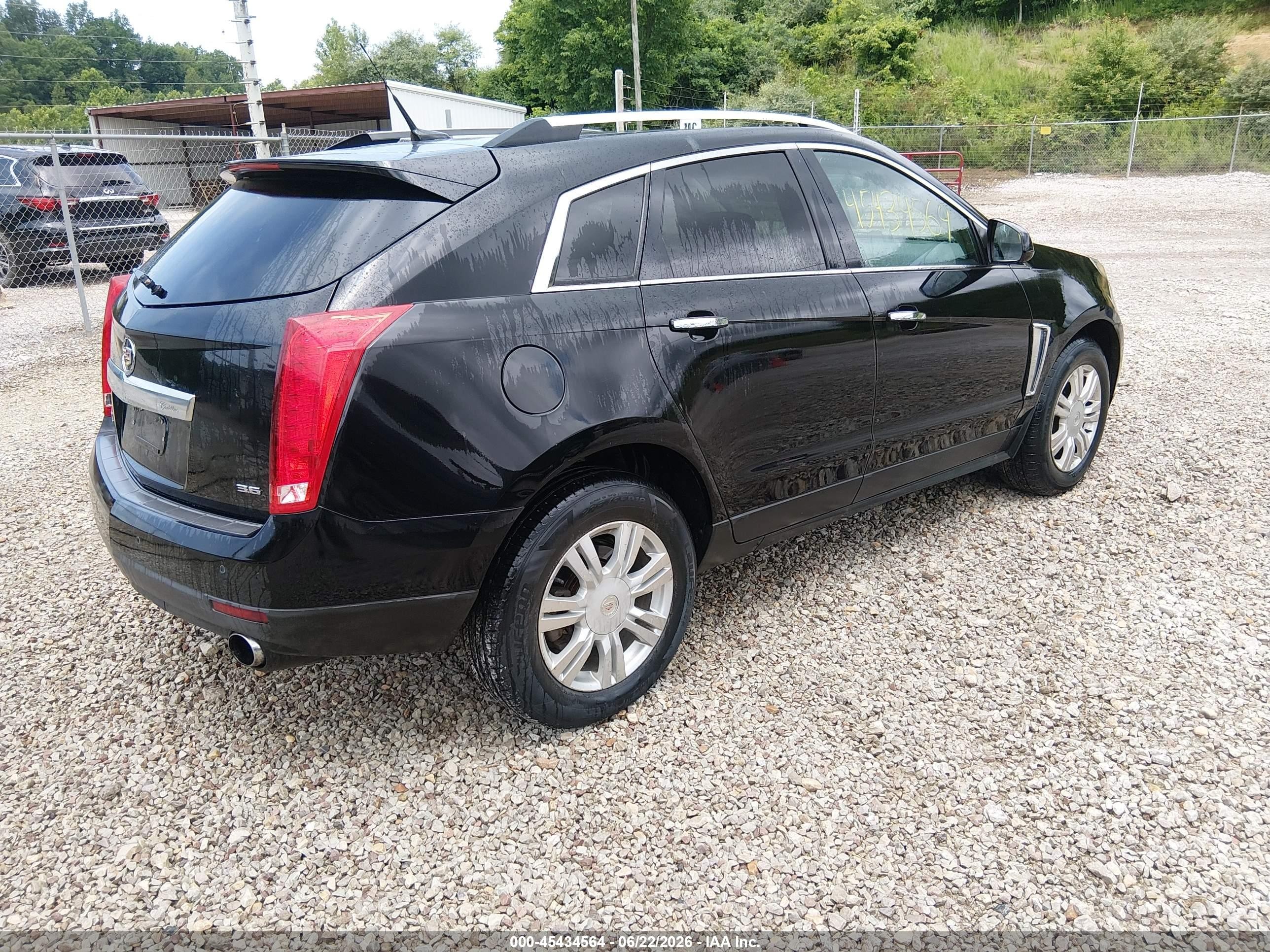 2013 Cadillac Srx Luxury Collection Black vin: 3GYFNGE39DS518849