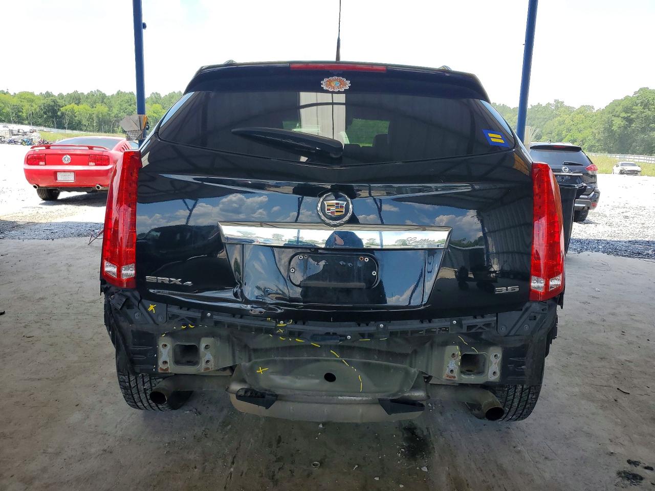2013 Cadillac Srx Luxury Collection Black vin: 3GYFNGE39DS520309