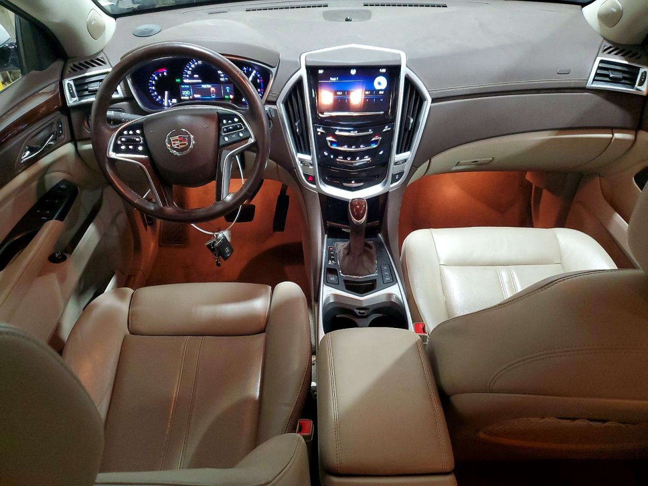 2013 Cadillac Srx Luxury Collection White vin: 3GYFNGE39DS554962