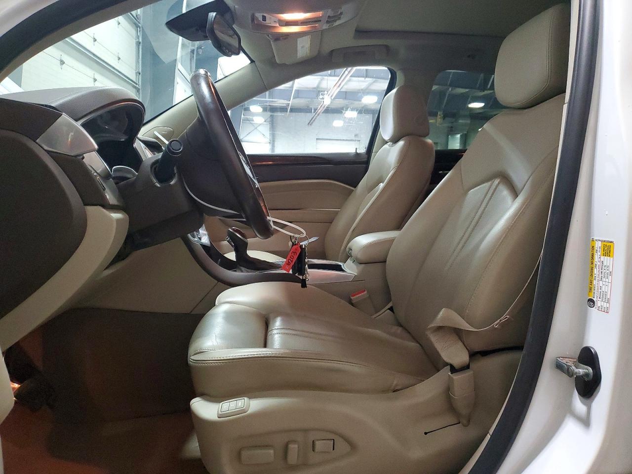 2013 Cadillac Srx Luxury Collection White vin: 3GYFNGE39DS554962