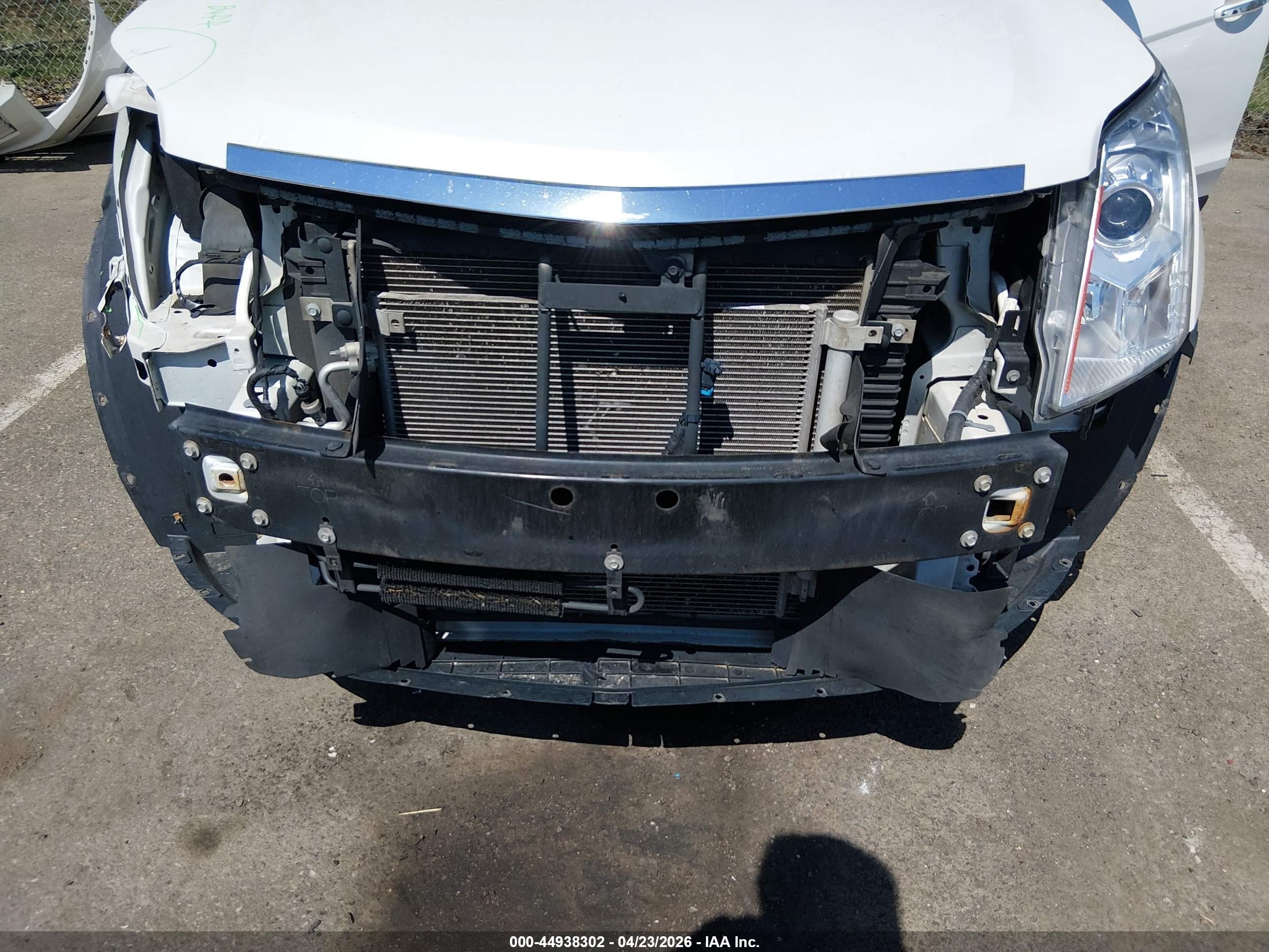 2013 Cadillac Srx Luxury Collection White vin: 3GYFNGE39DS629840