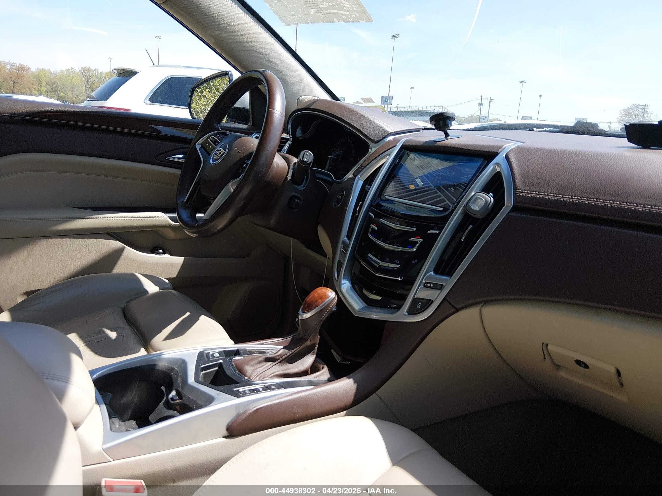 2013 Cadillac Srx Luxury Collection White vin: 3GYFNGE39DS629840